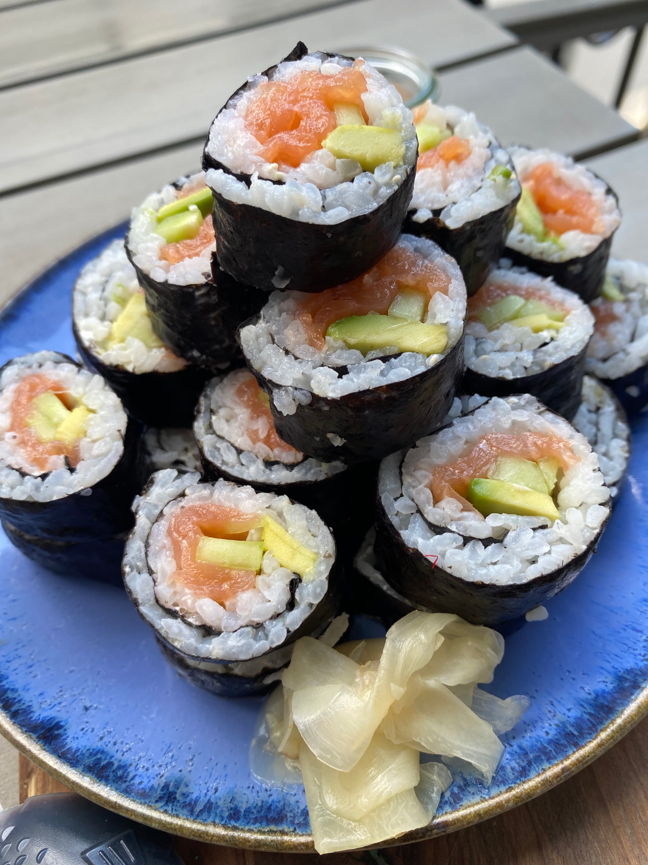 Homemade Sushi Rolls Recipe Image