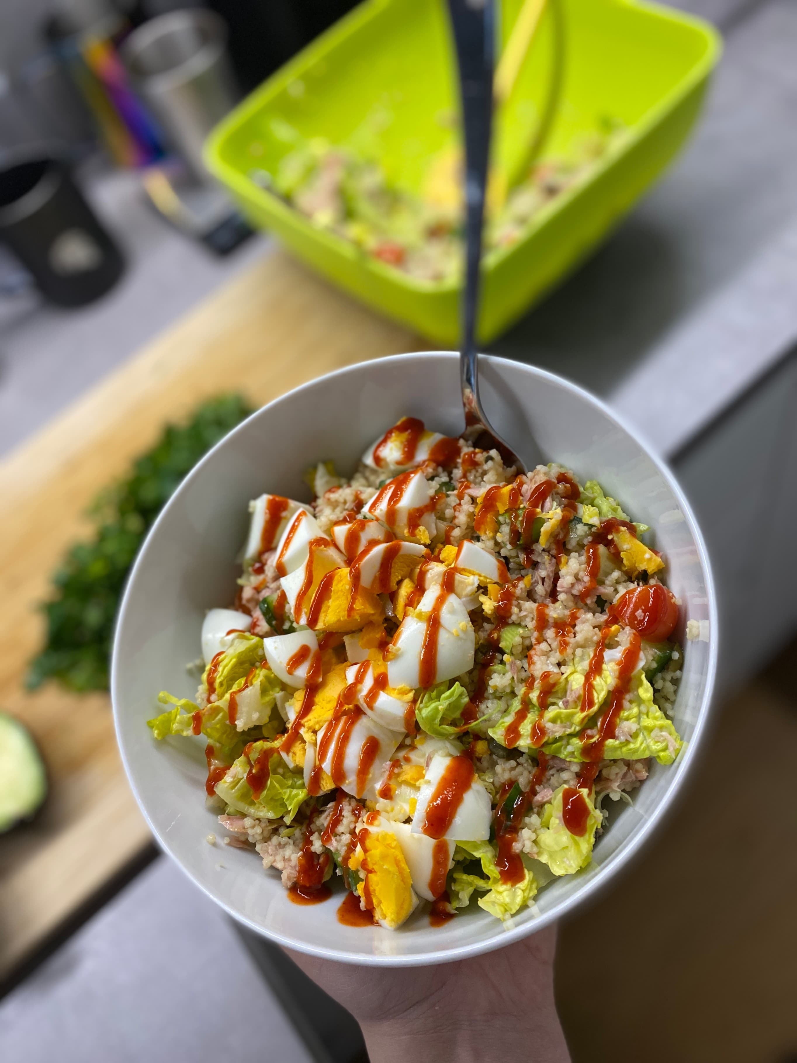 Tuna & Couscous Power Bowl Recipe Image