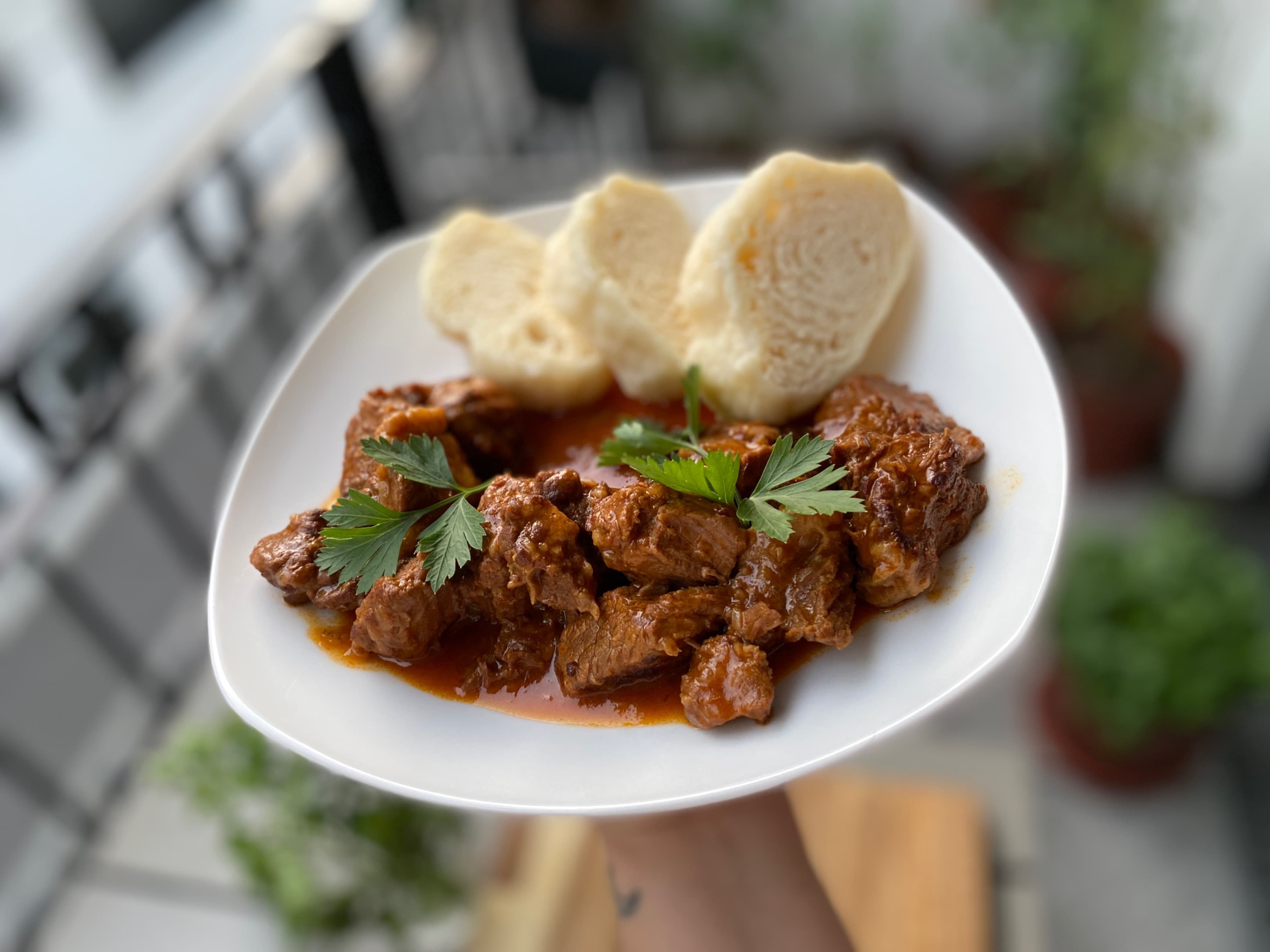 Authentic Czech Goulash Stew Recipe Image