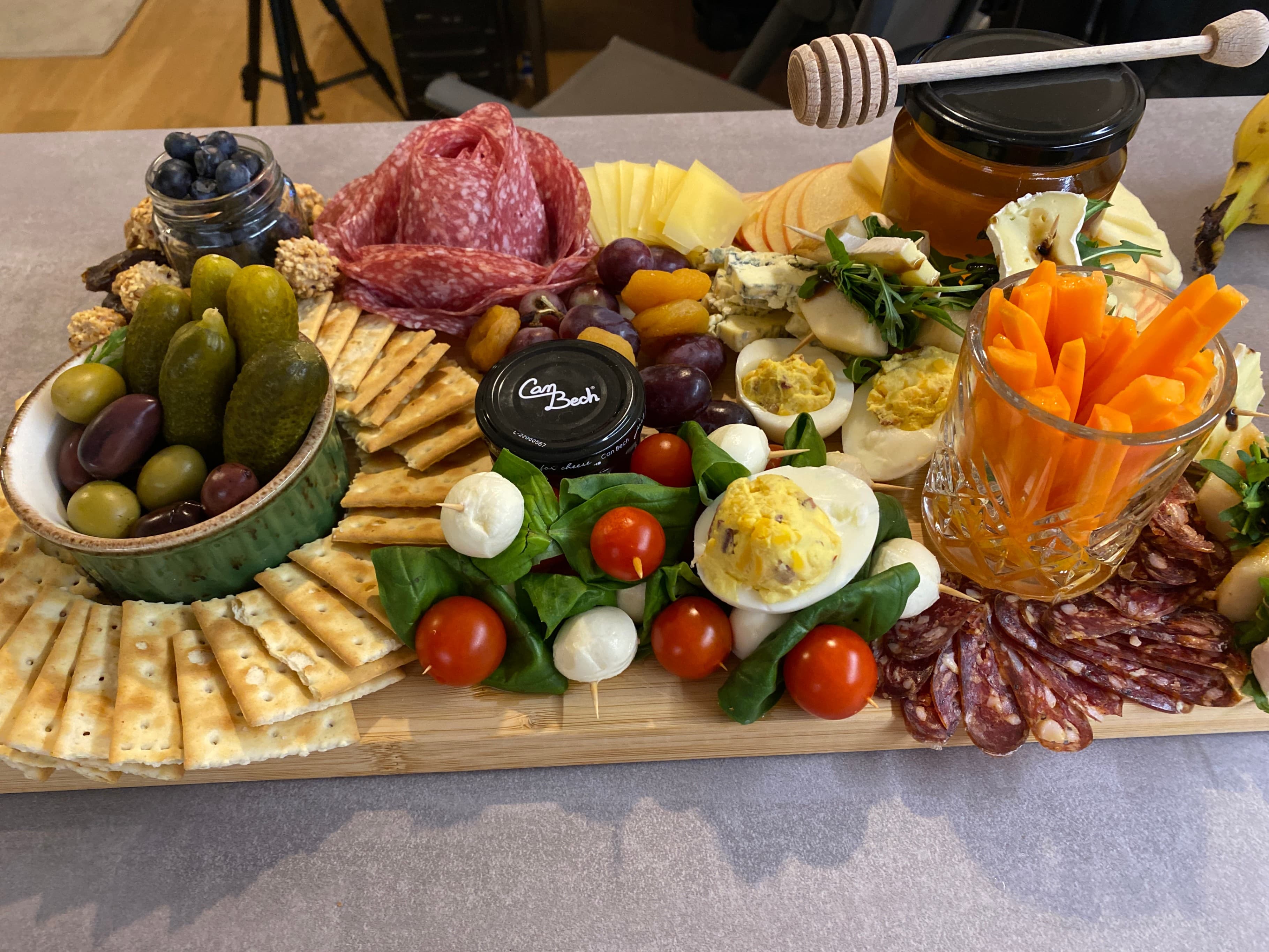 Party Cheese Charcuterie Board Recipe Image