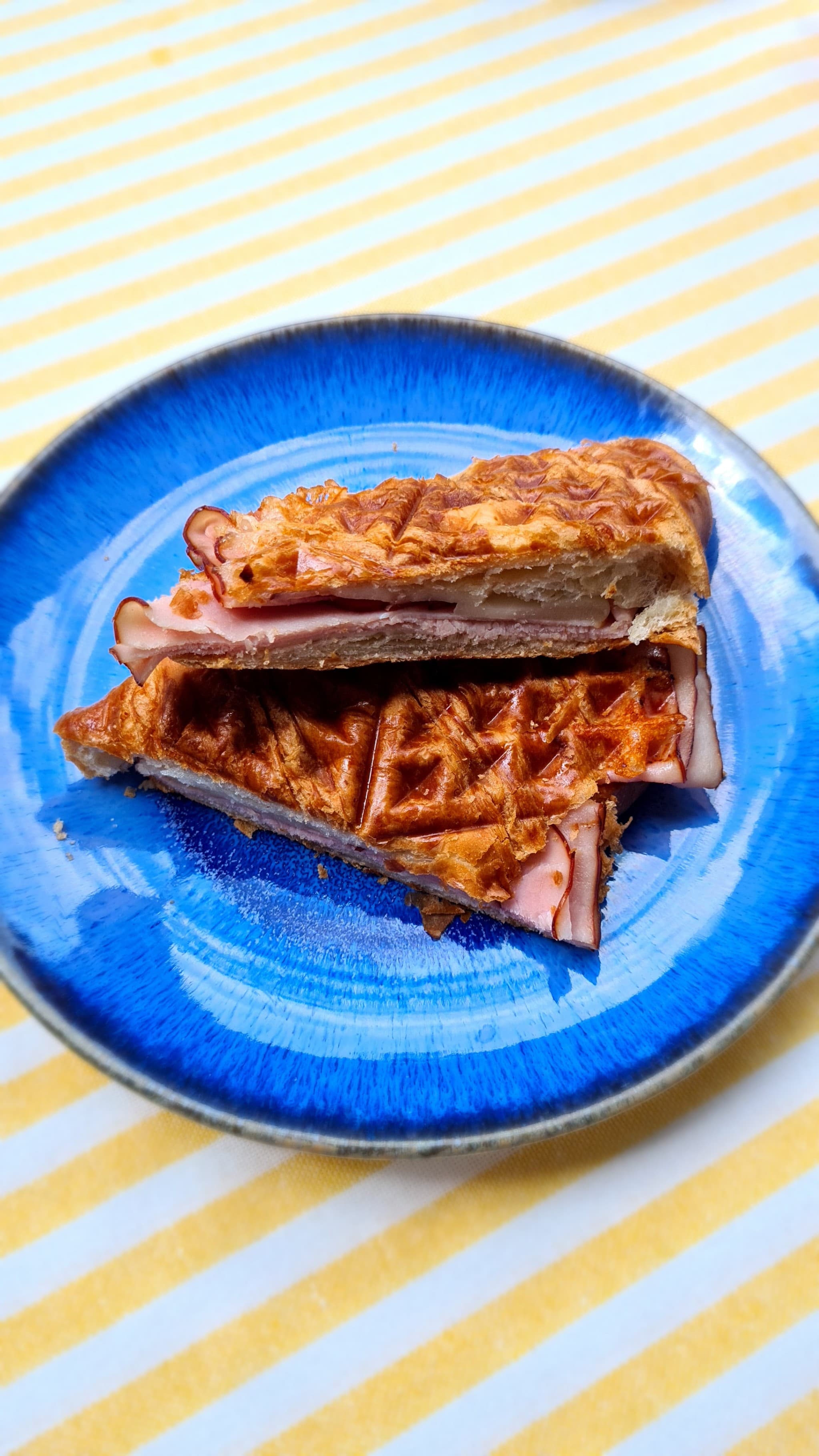 Ham & Cheese Croissant Recipe Image