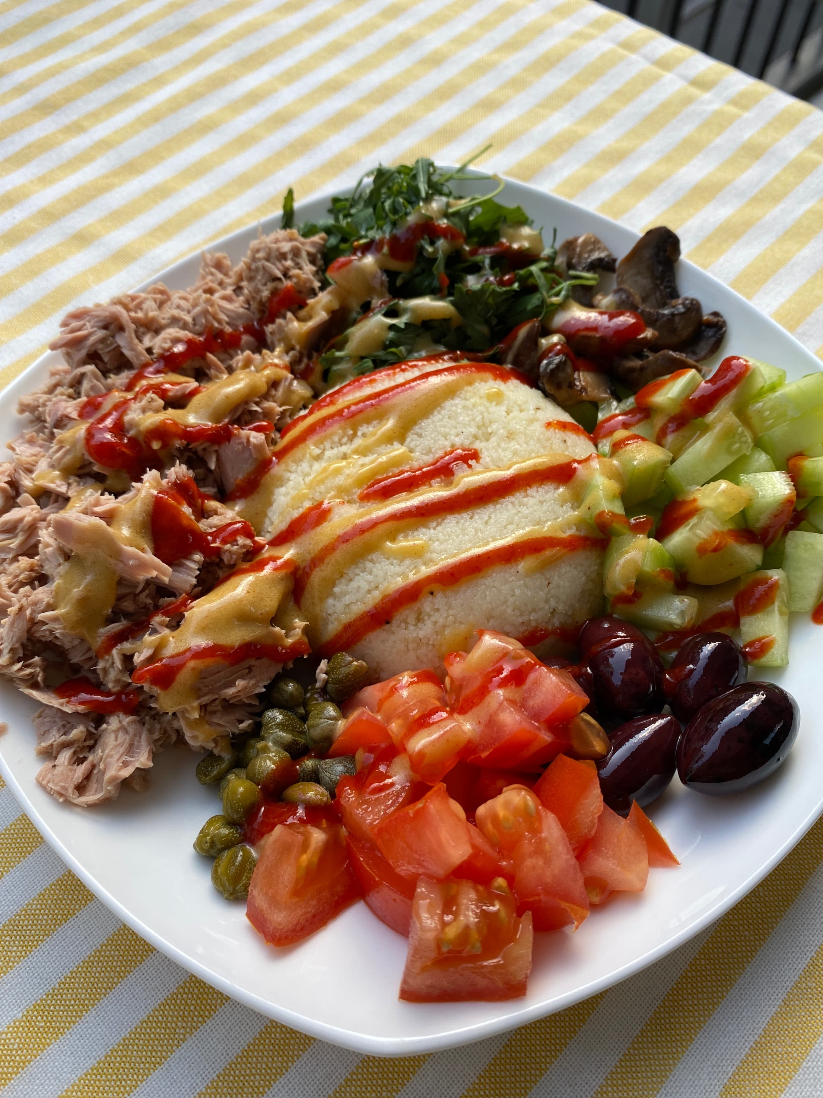 Tuna Bowl with Couscous Recipe Image