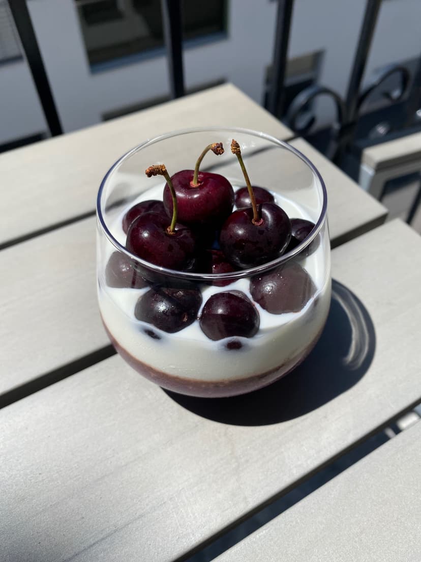 Kirsch-Chia-Pudding Rocely Rezept