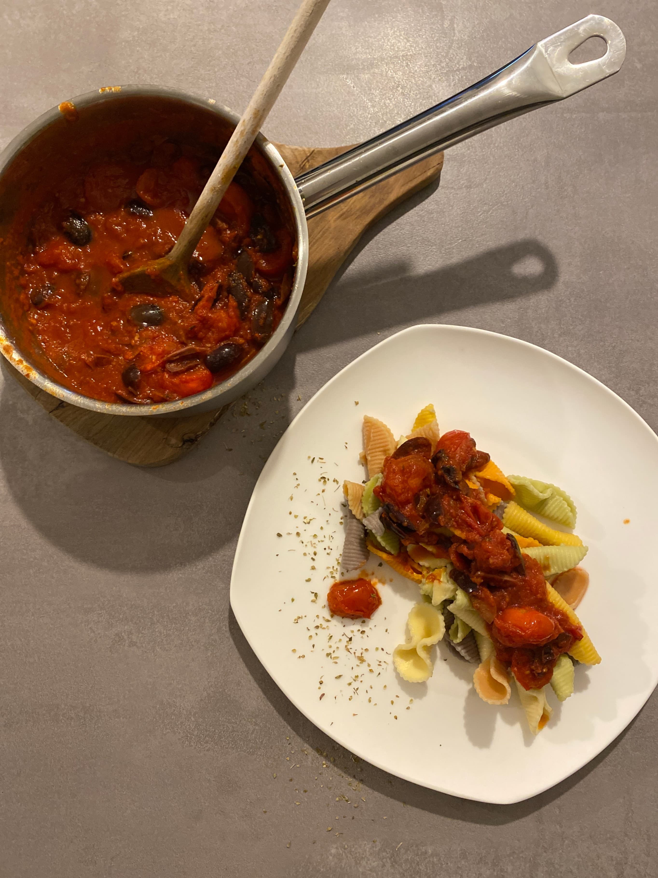 Pasta Puttanesca Recipe Image