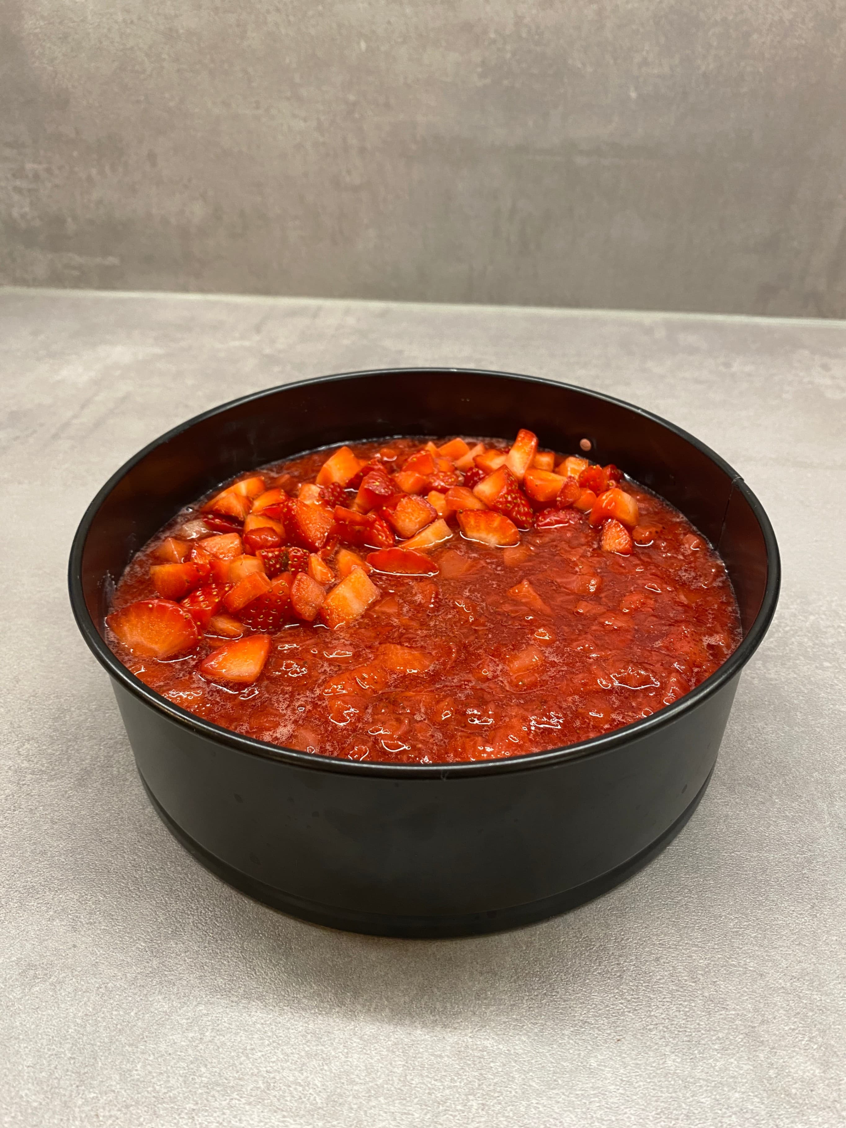 Strawberry Banana Cheesecake Recipe Image