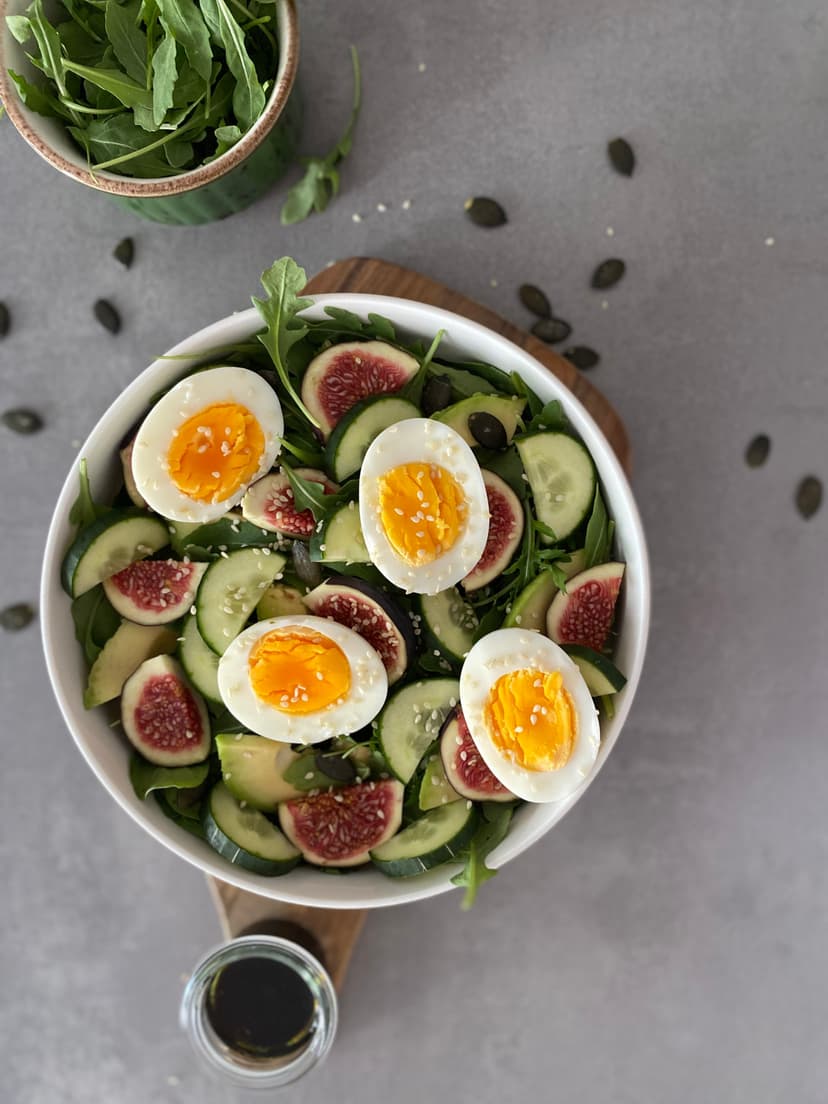 Summer Fig Salad Rocely Recipe