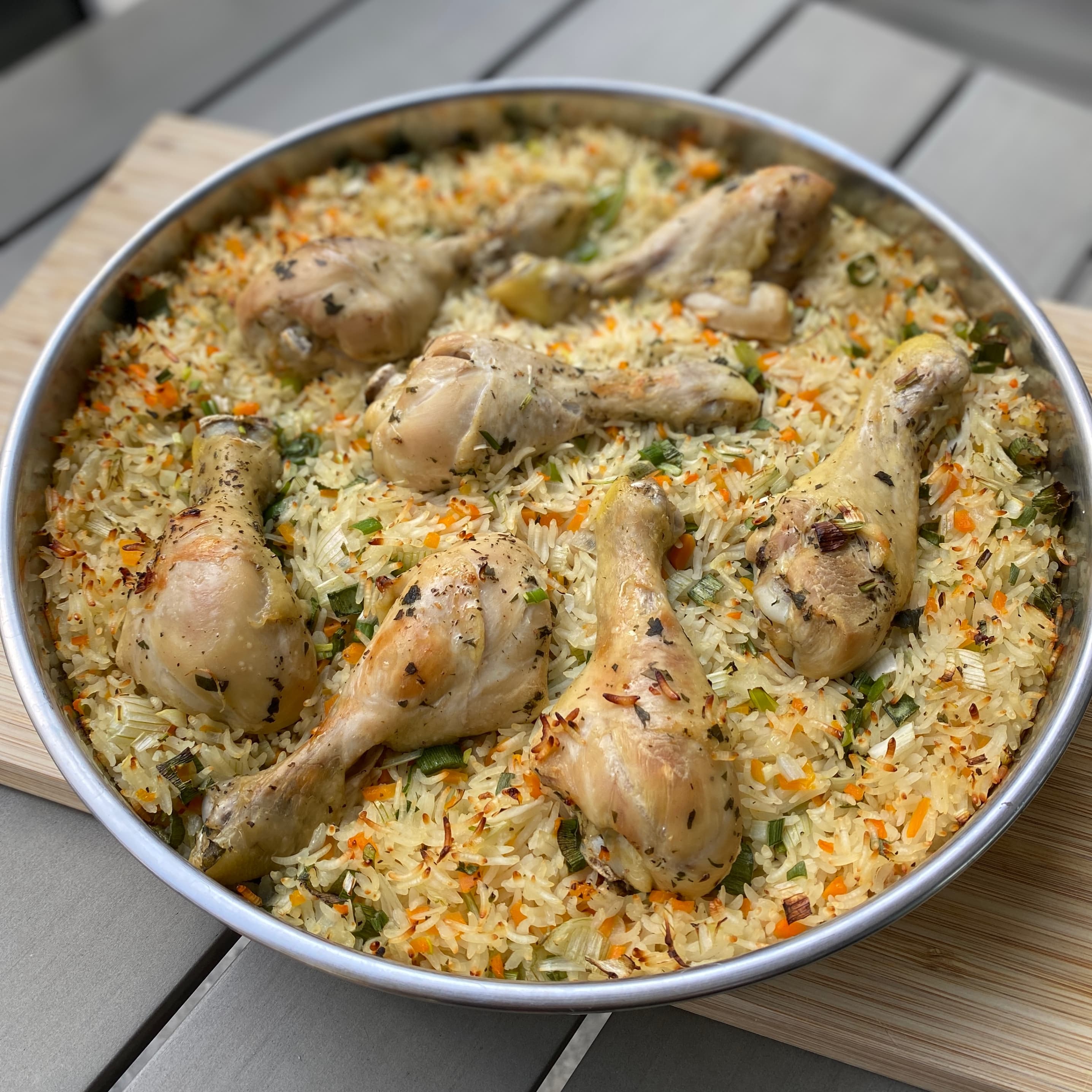 Classic Oven-Roasted Chicken and Rice Rocely Recipe