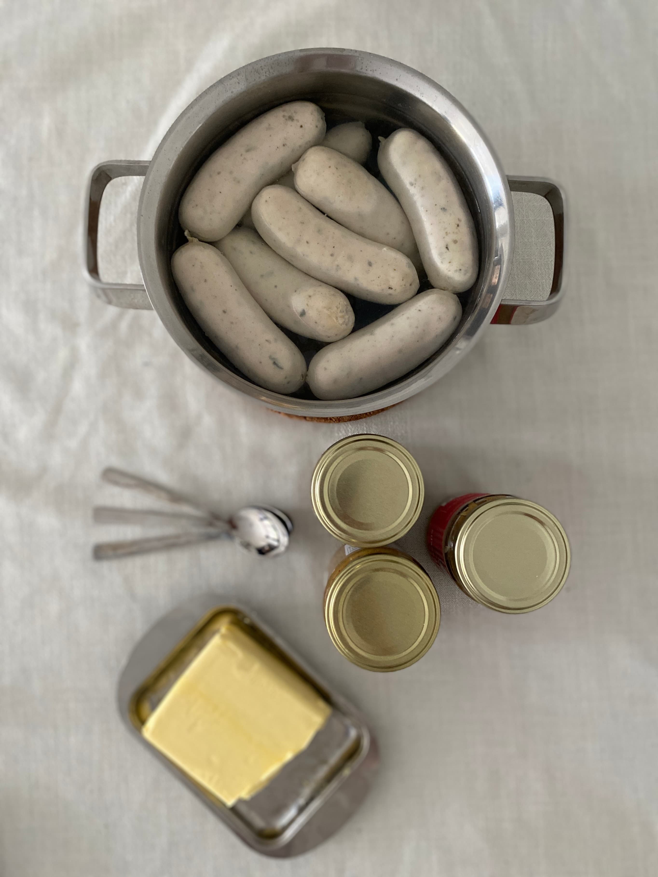 Bavarian Weißwurst Breakfast Recipe Image