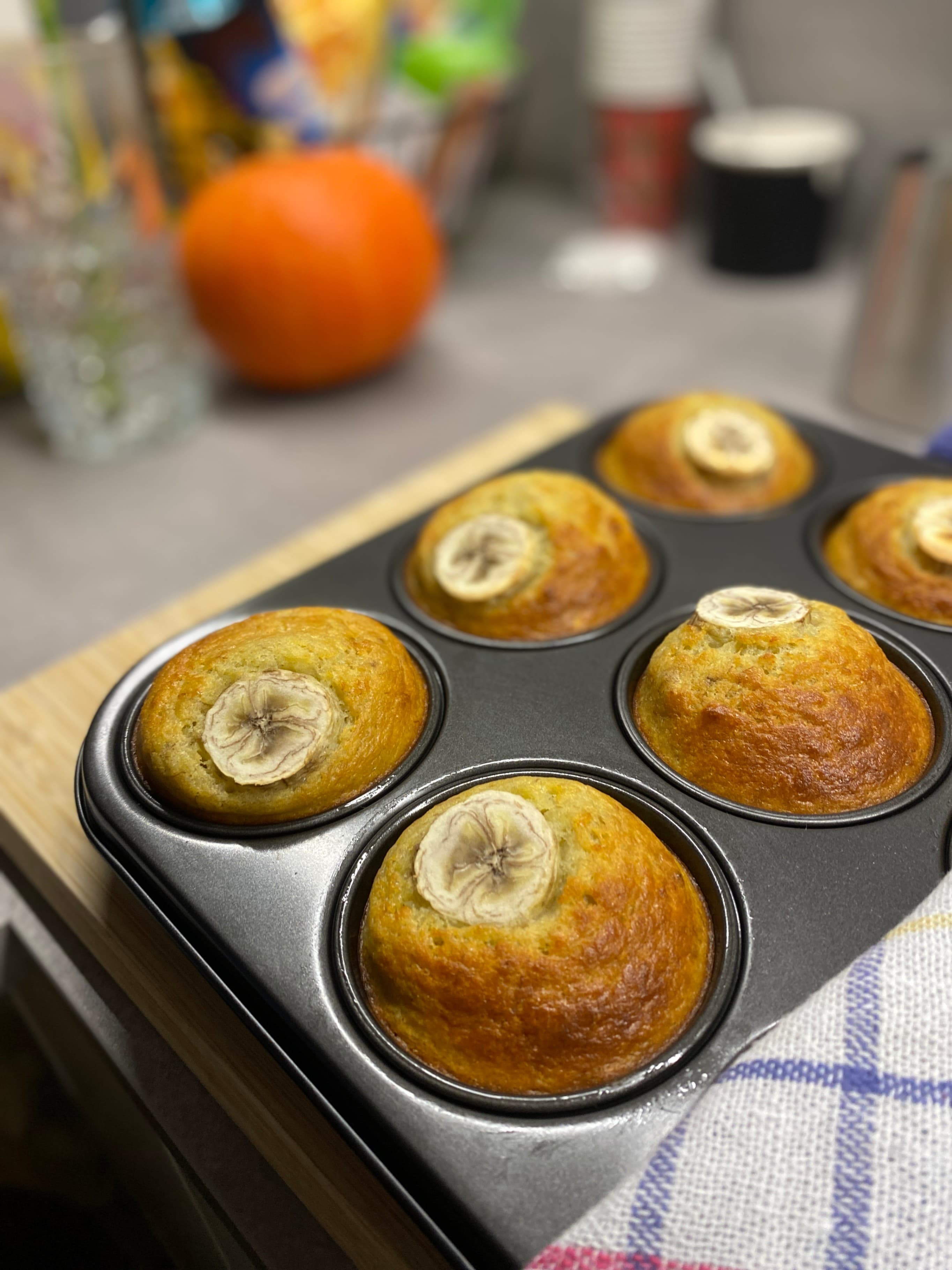 Banana Muffins Recipe Image