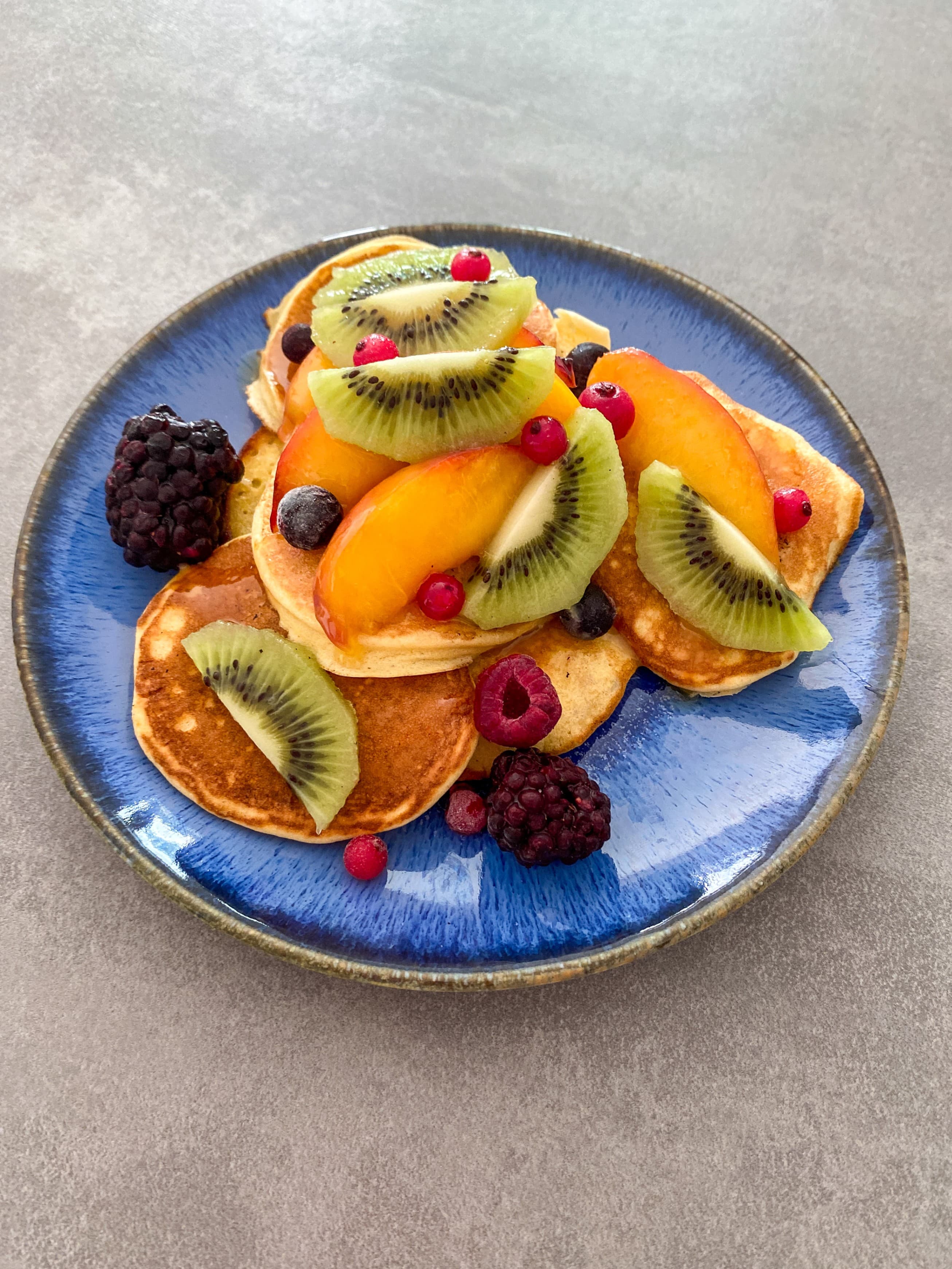 Pancakes with Fruits Recipe Image