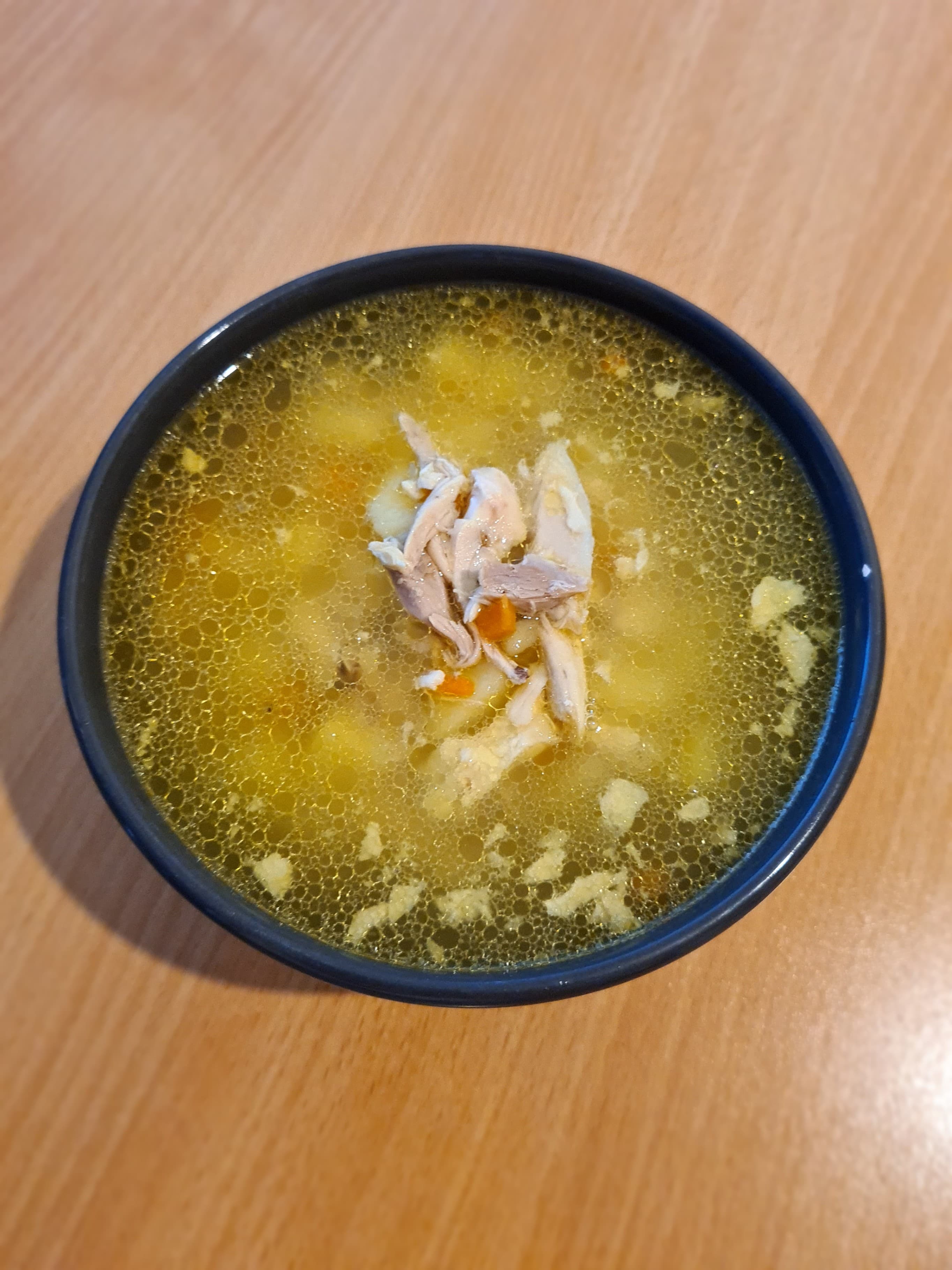 Chicken Soup with potatoes and carrots Recipe Image