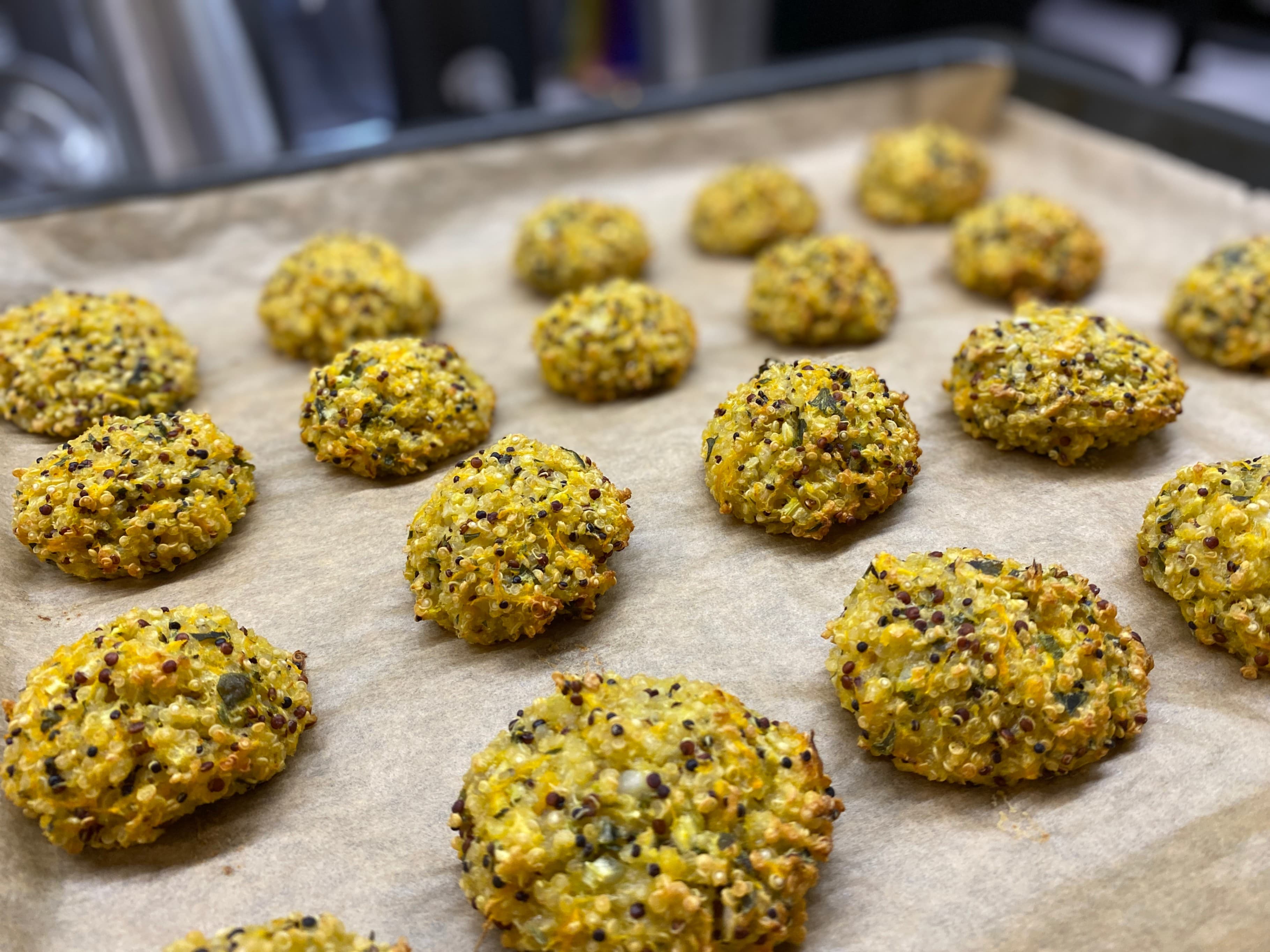 Quinoa Balls with Veggies Recipe Image