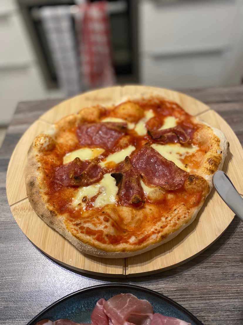 Receta de Rocely de Masa de Pizza Fermentada en Frío por 48 Horas