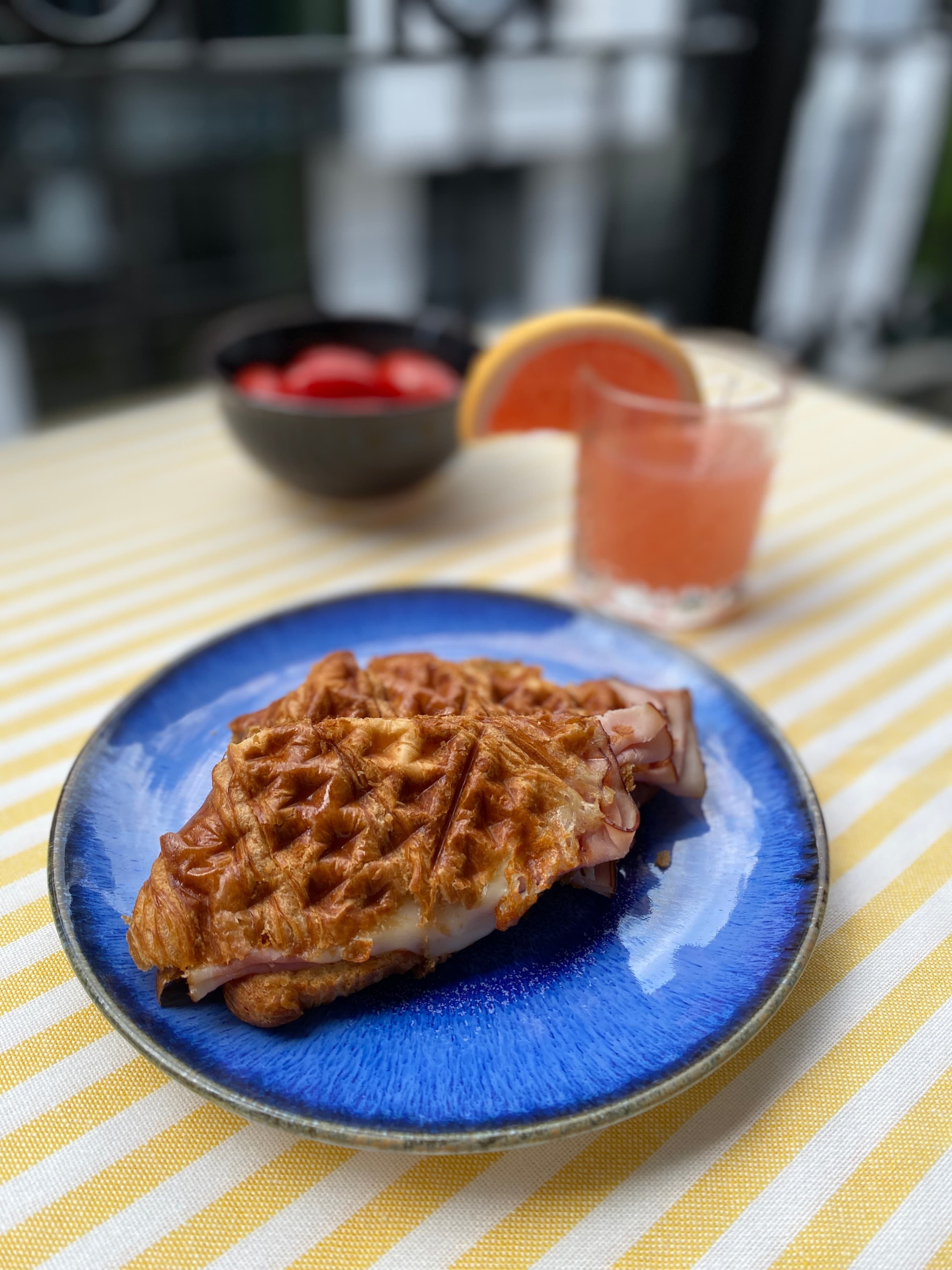 Ham & Cheese Croissant Recipe Image