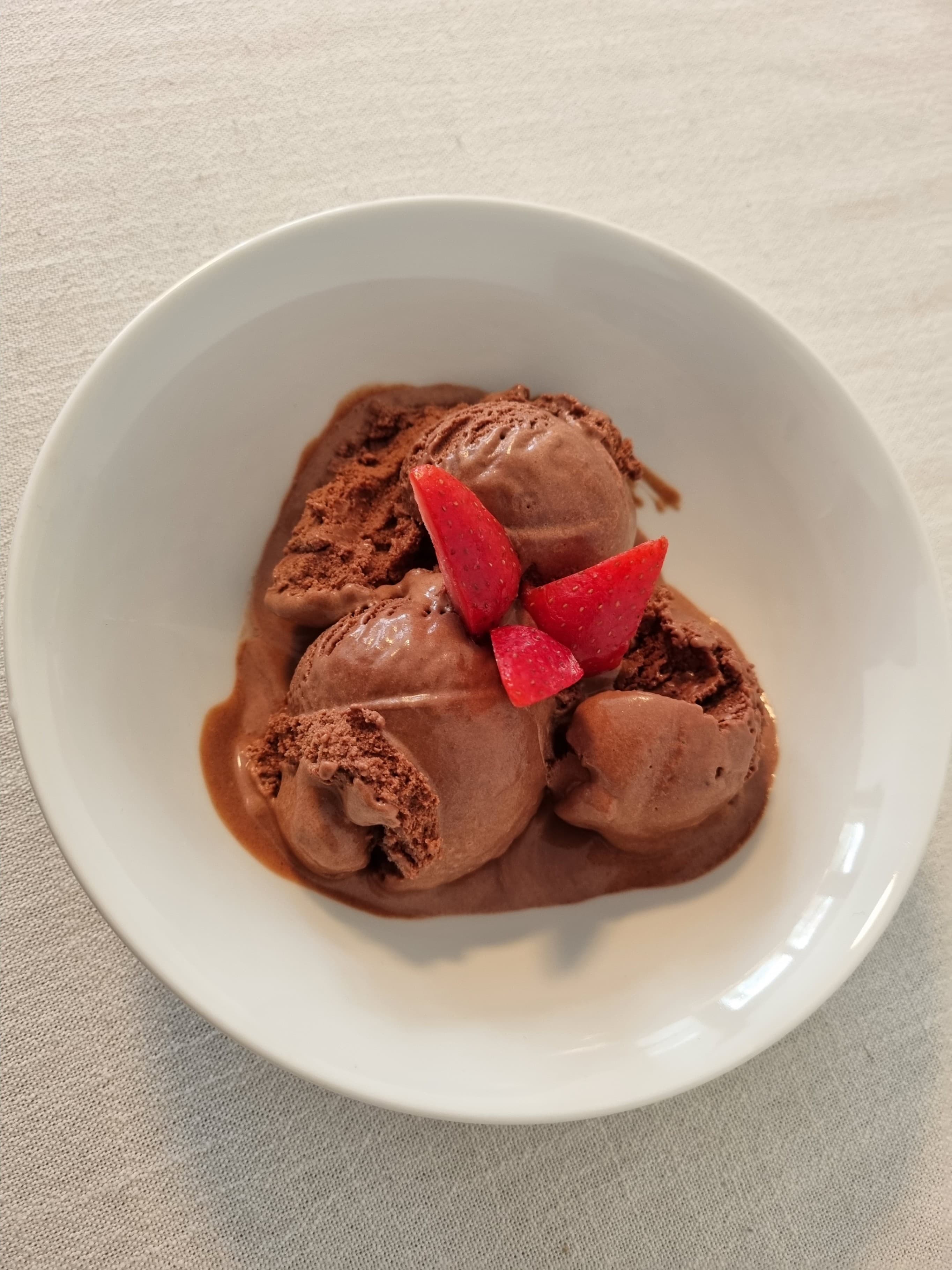 Chocolate Raspberry Ice Cream Recipe Image