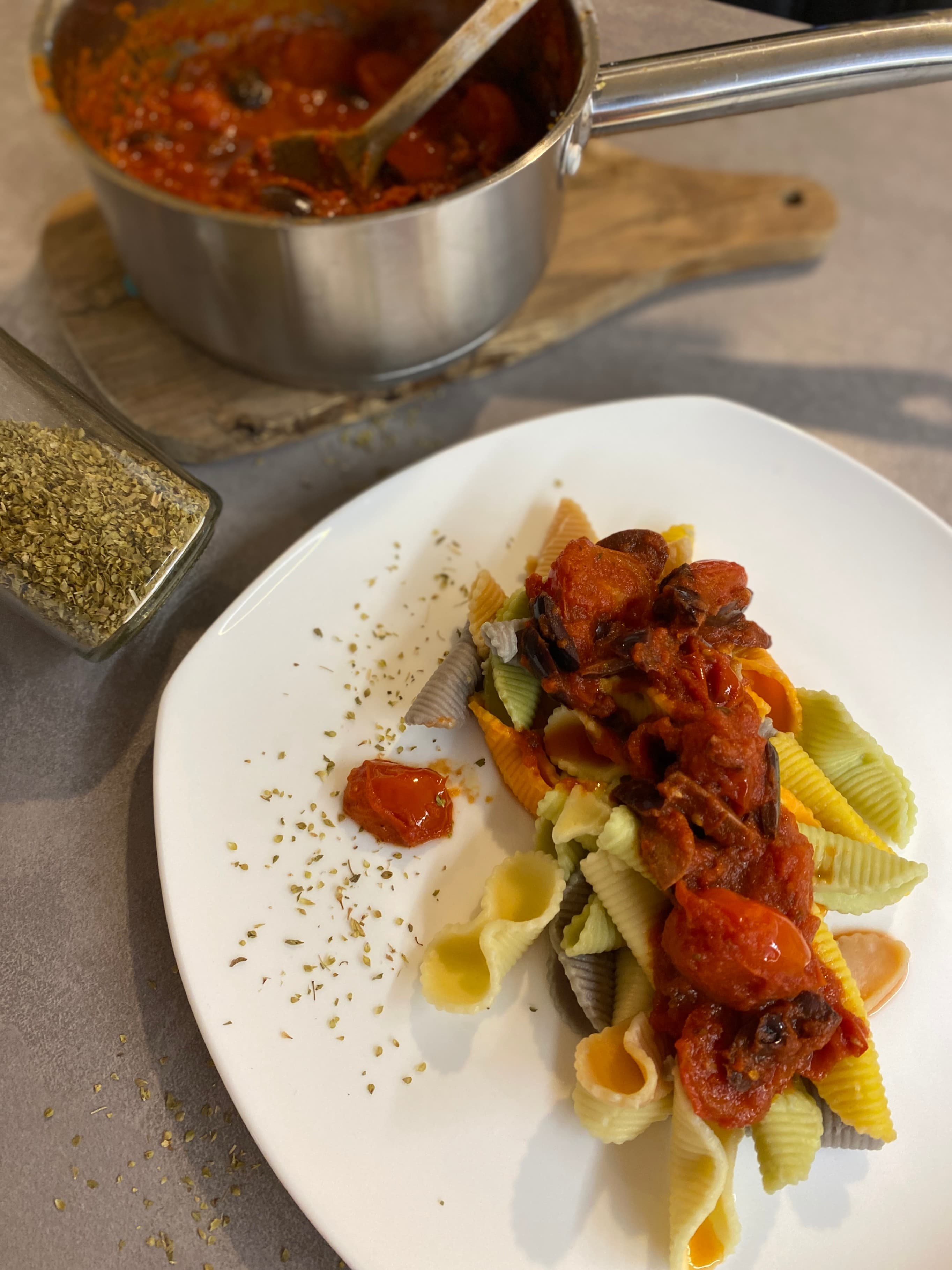 Pasta Puttanesca Recipe Image