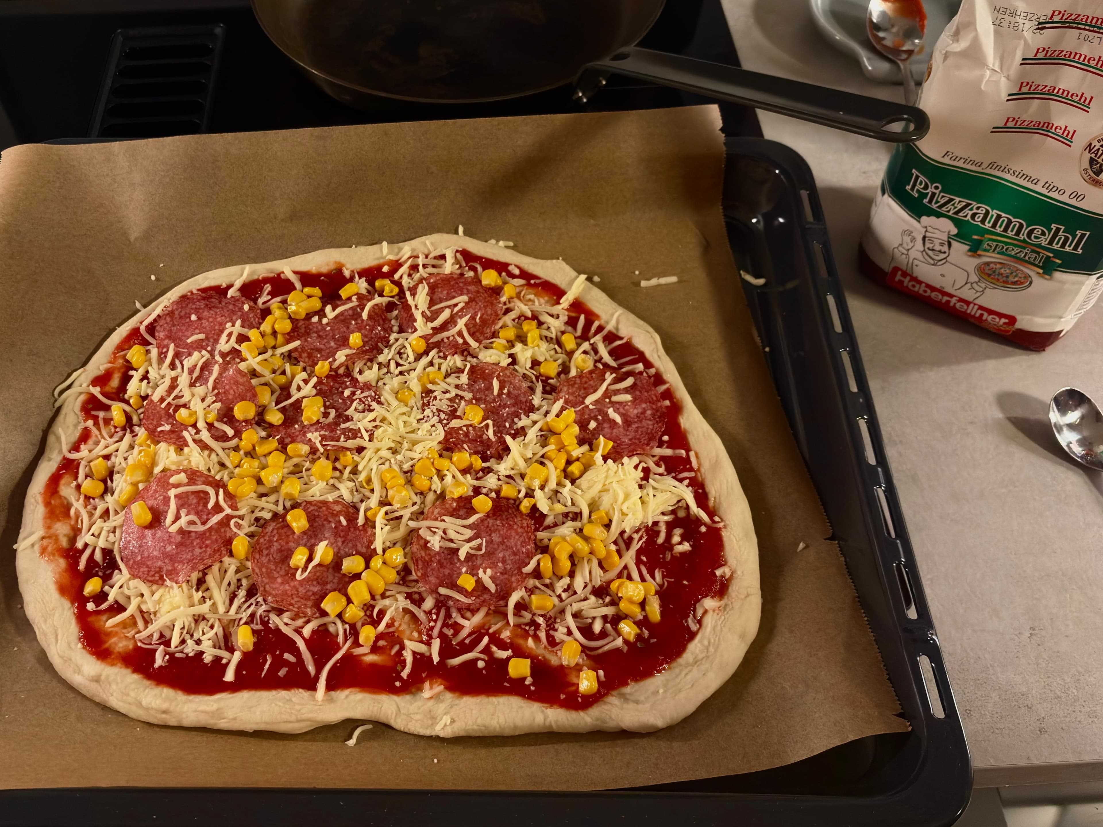 Receta de Rocely de Pizza casera al horno