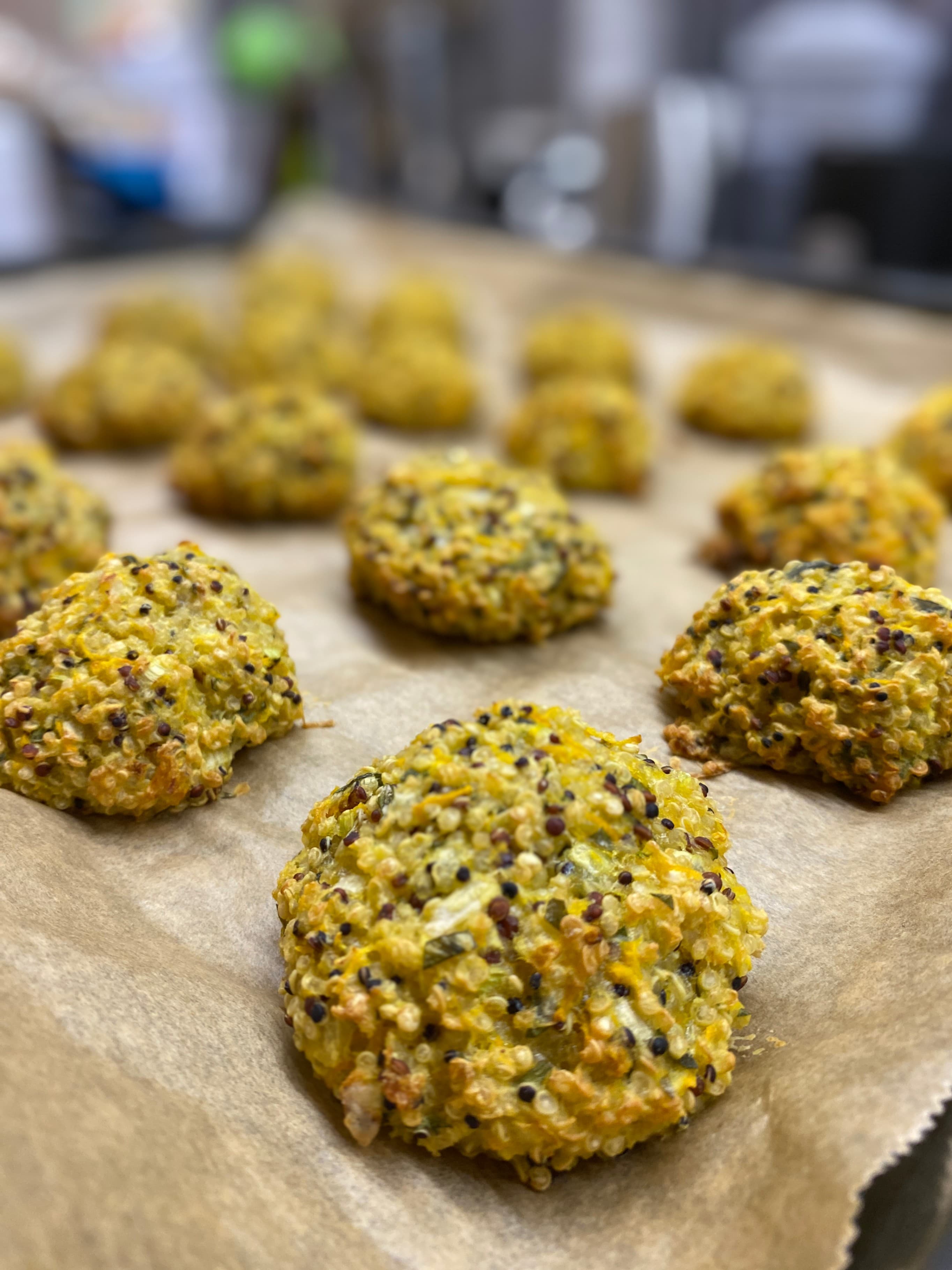 Quinoa Balls with Veggies Recipe Image