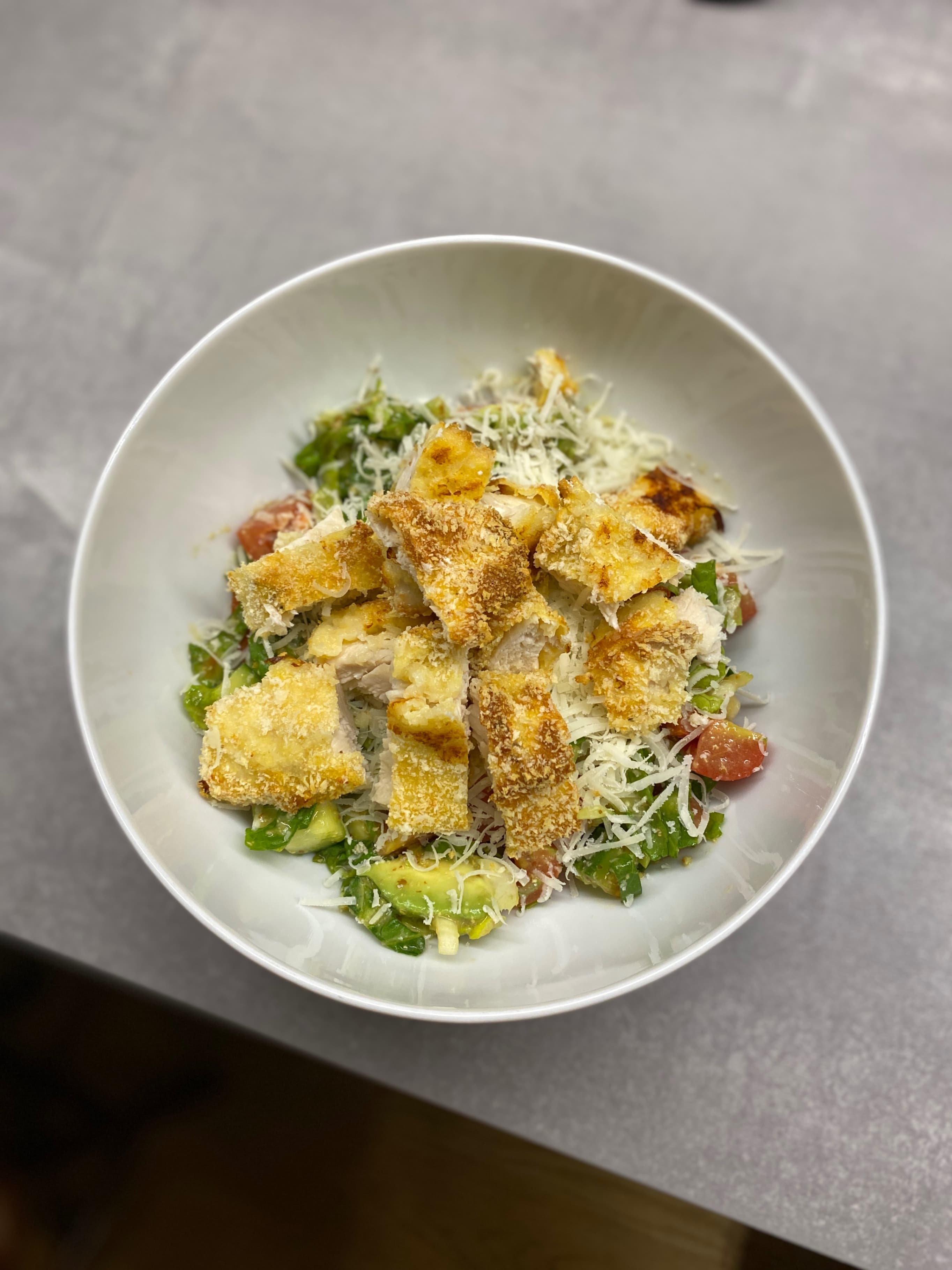 Crispy Chicken Salad Rocely Recipe