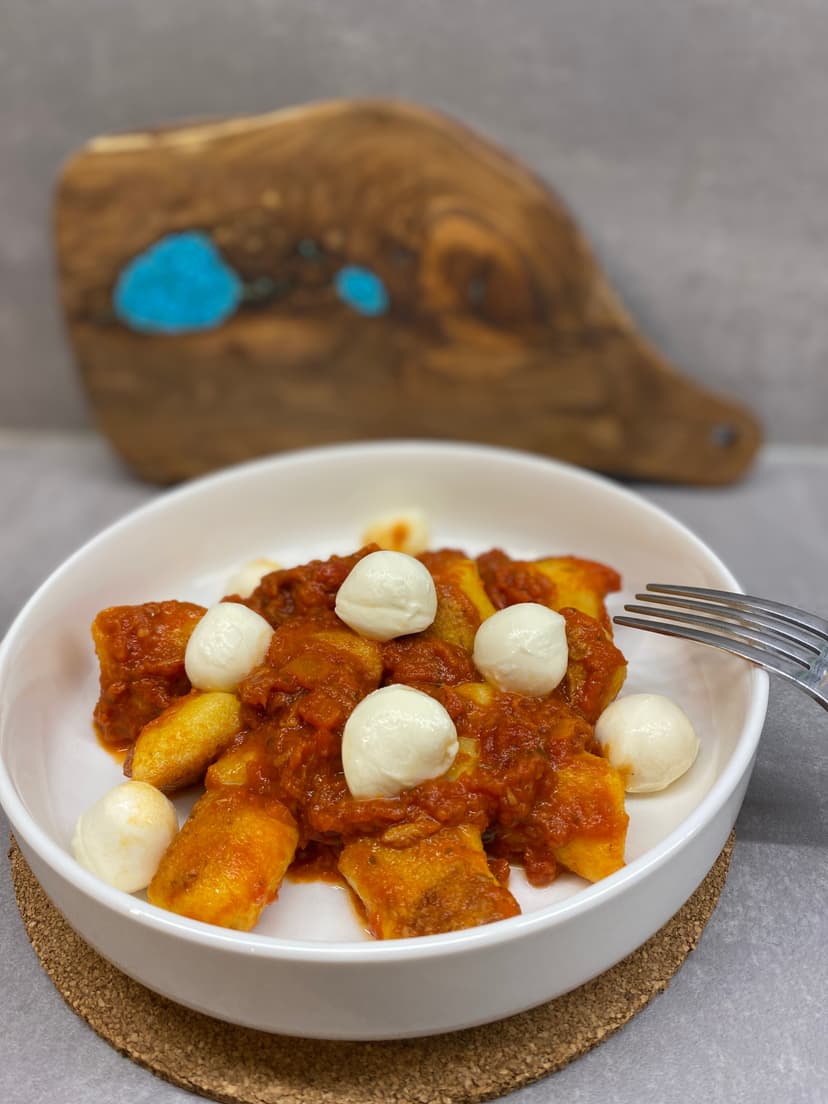 Przepis Rocely użytkownika Gnocchi z Tuńczykiem i Pomidorami