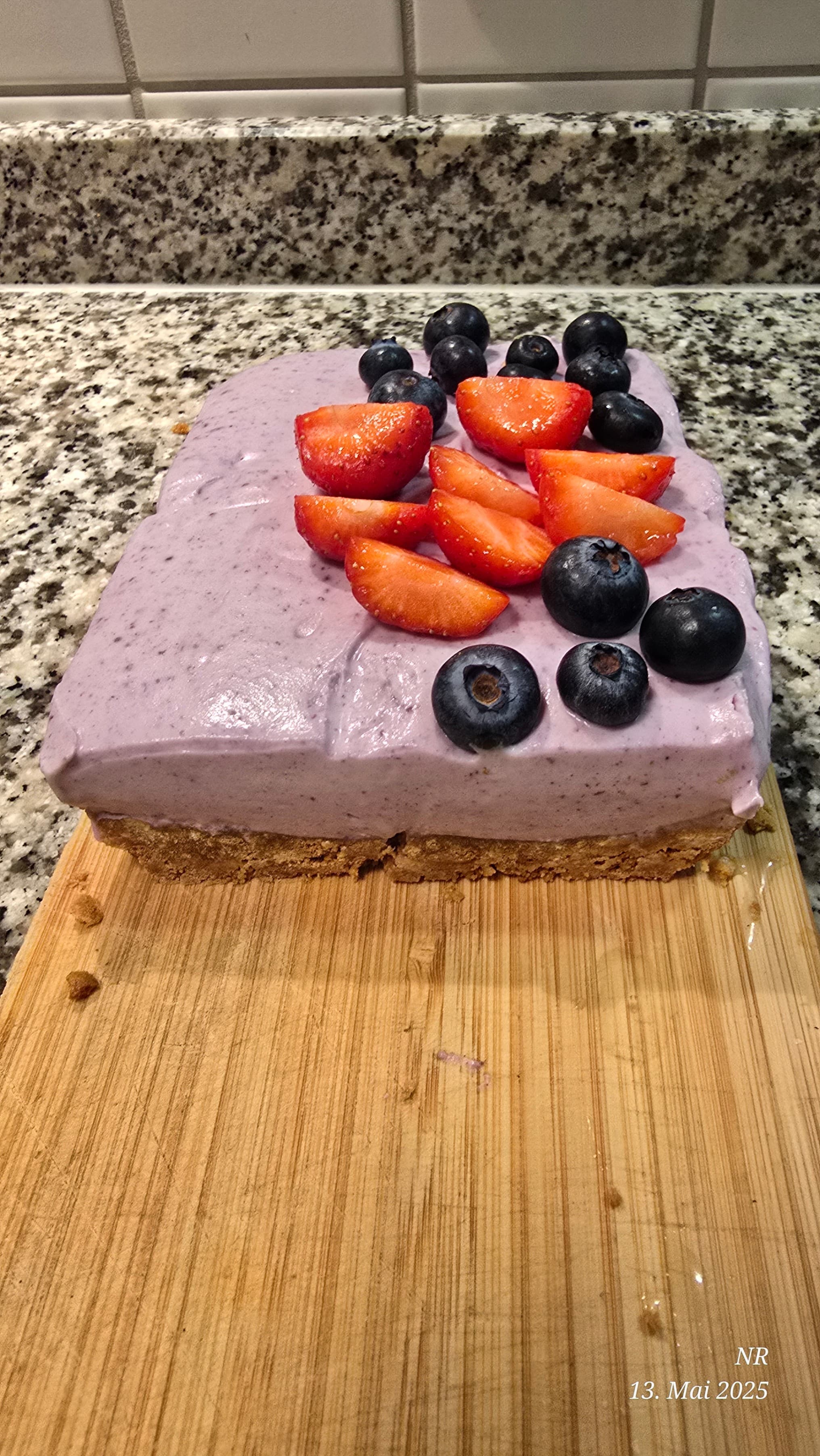 Blueberry Cheesecake (No-Bake) Rocely Recipe