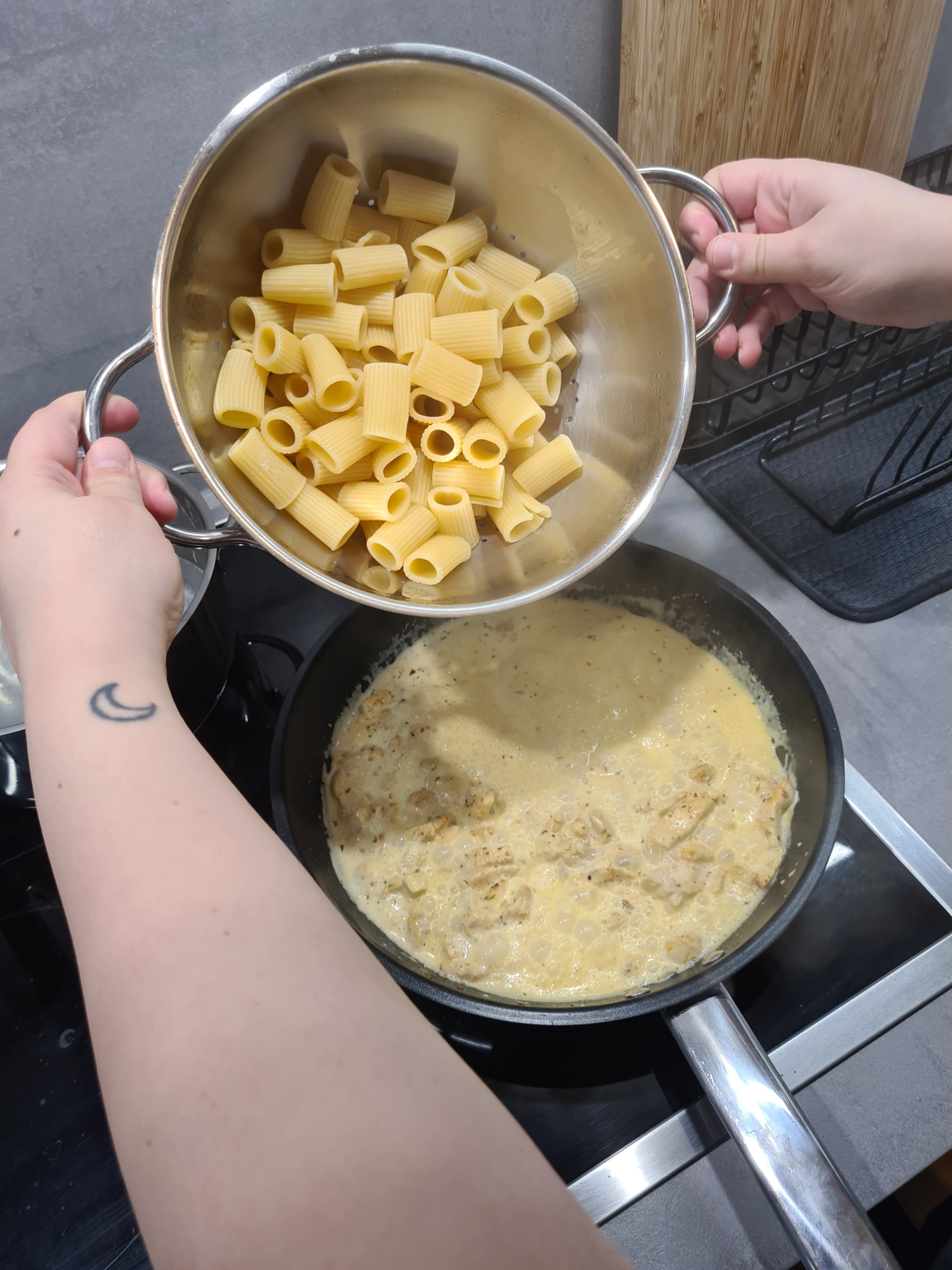 Rigatoni Chicken Pasta Recipe Image