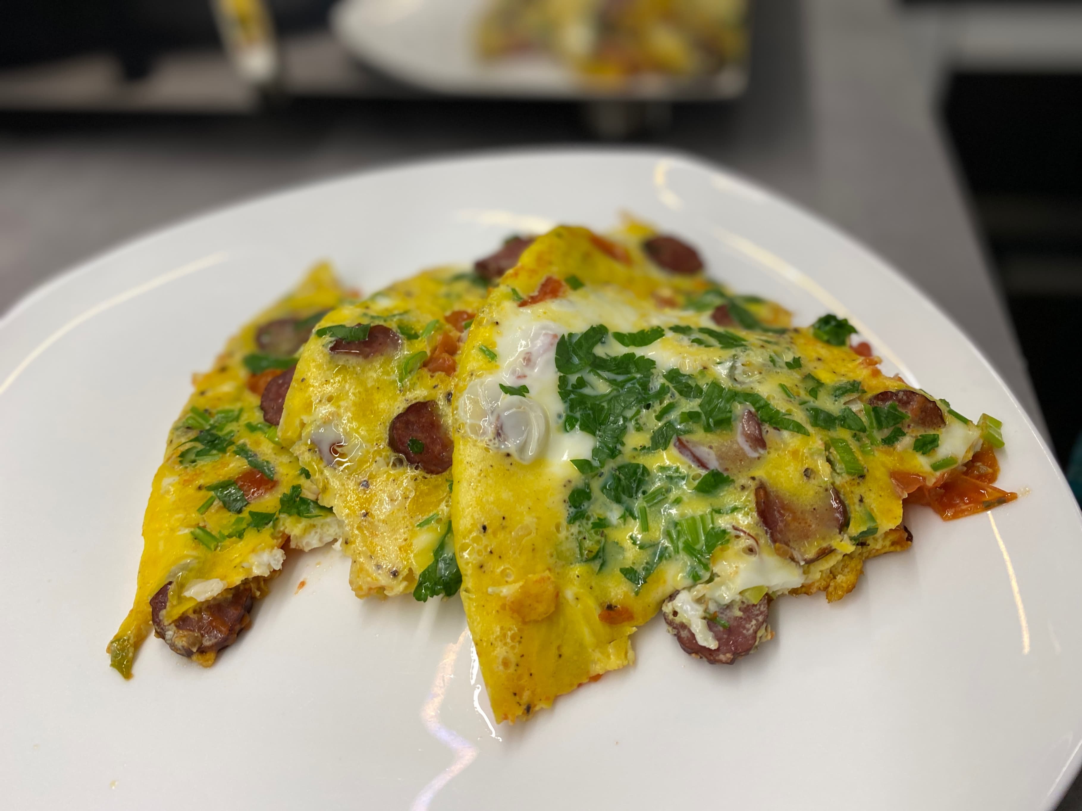 Cabanossi Omelett Rocely Rezept