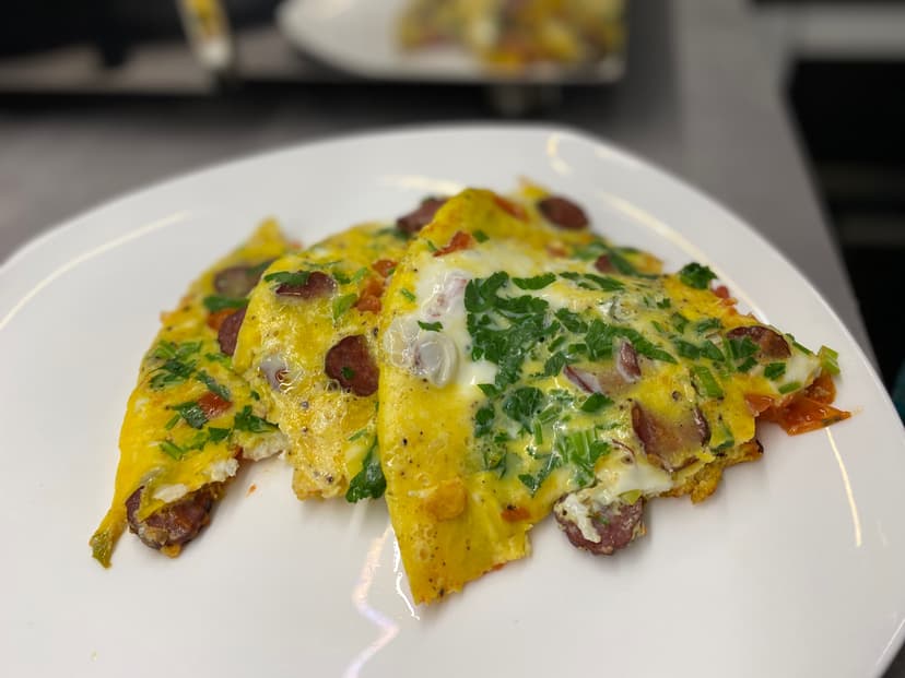 Cabanossi Omelette Rocely Recipe