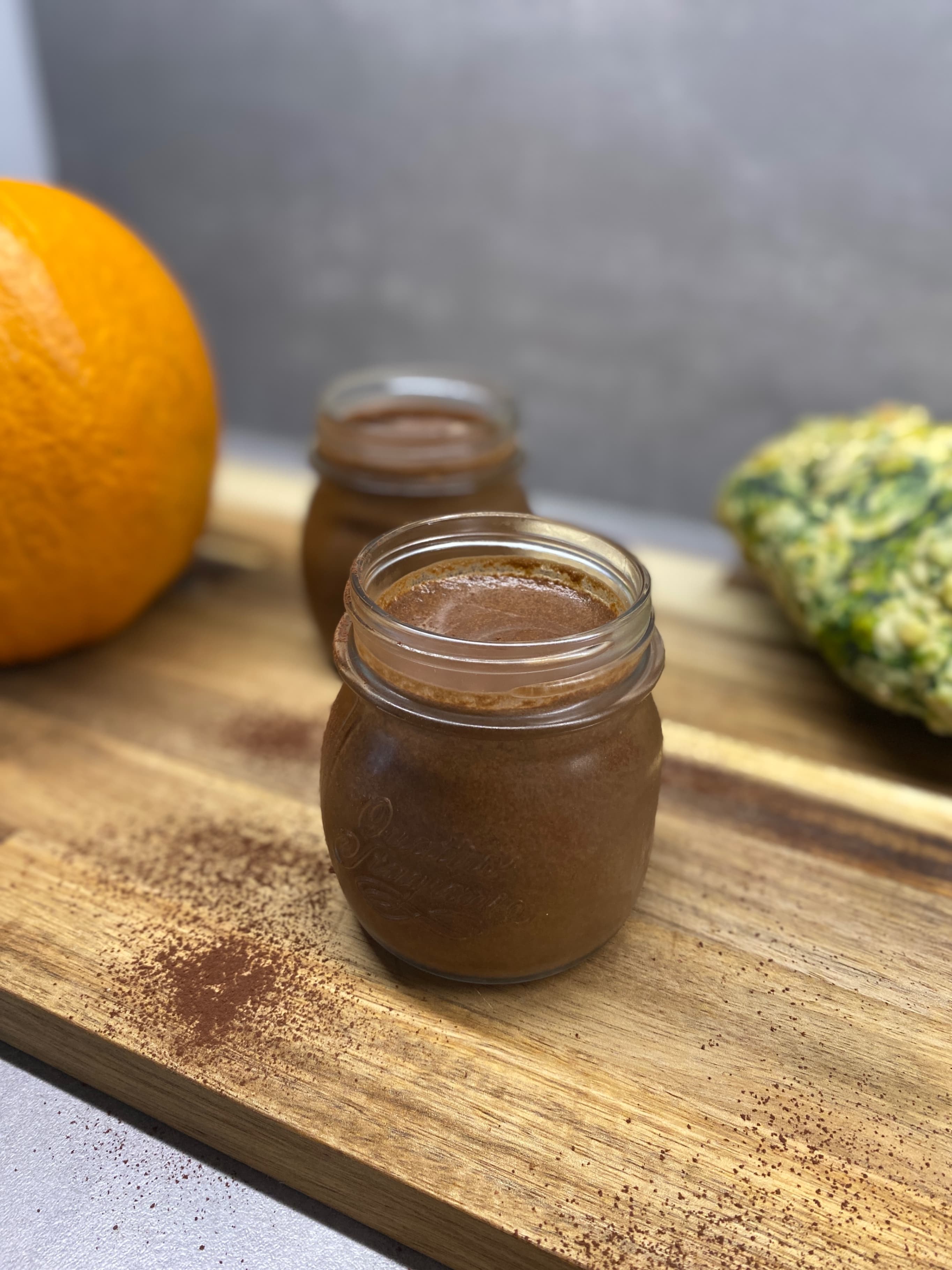 Pumpkin Cocoa Mousse Recipe Image