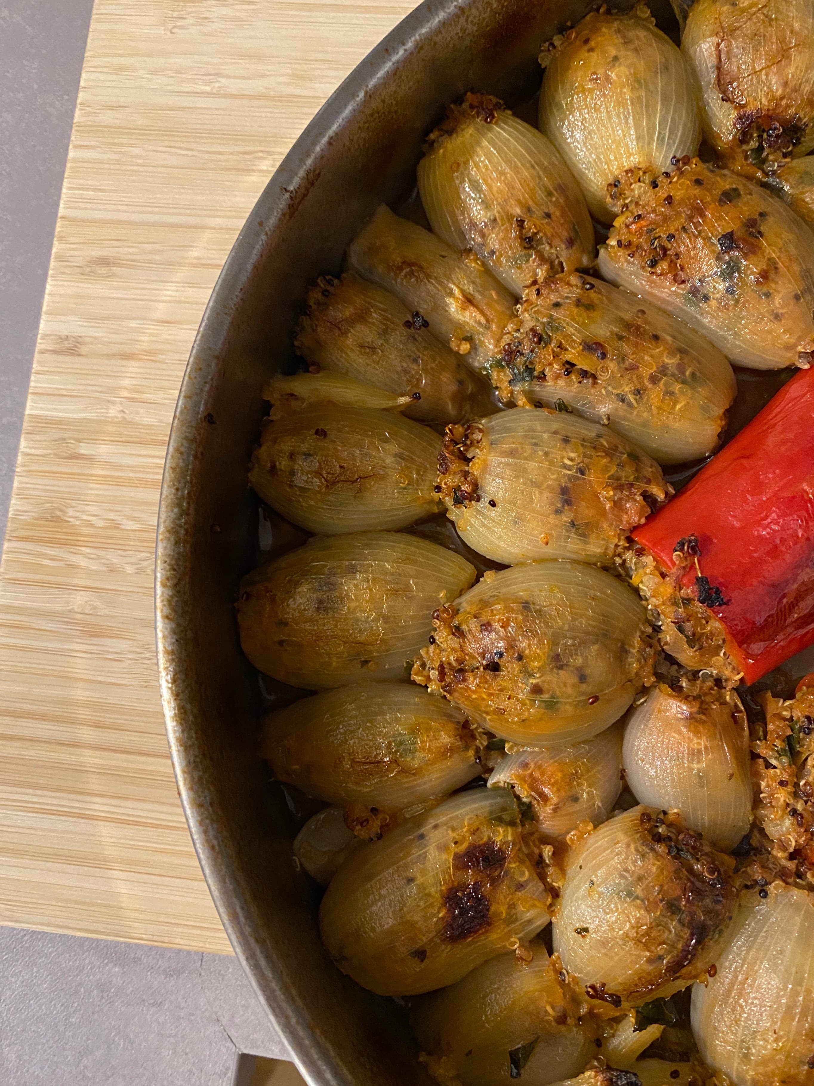 Filled Onions Recipe Image