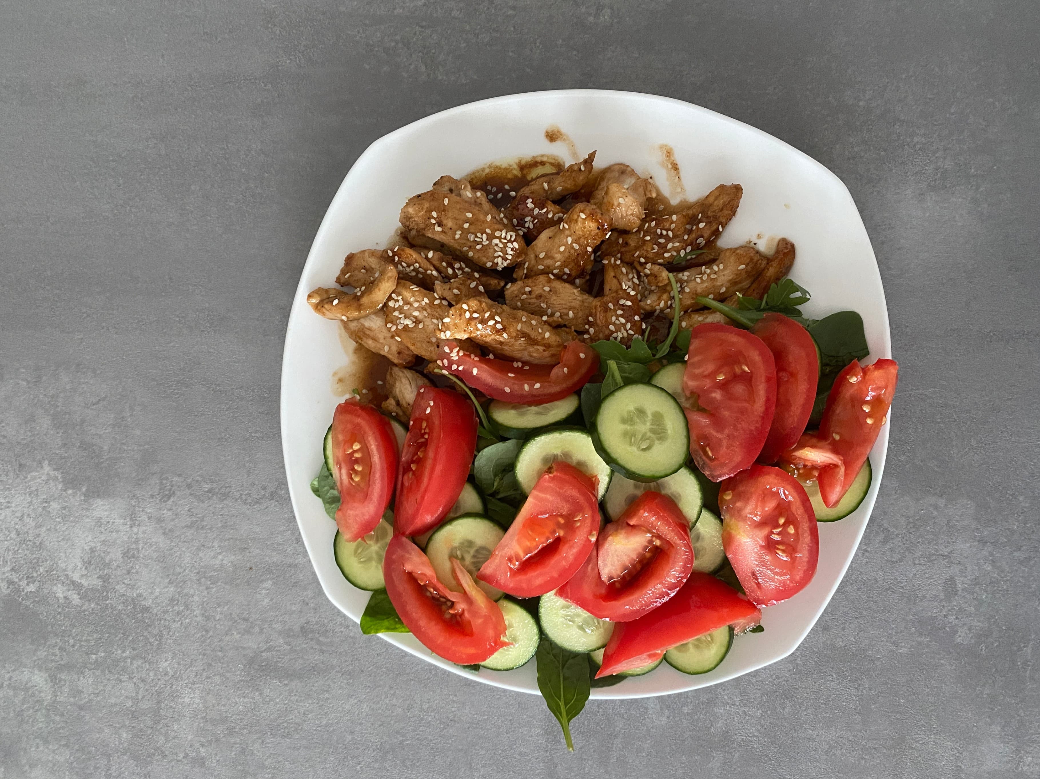 Teriyaki Chicken Salad Recipe Image