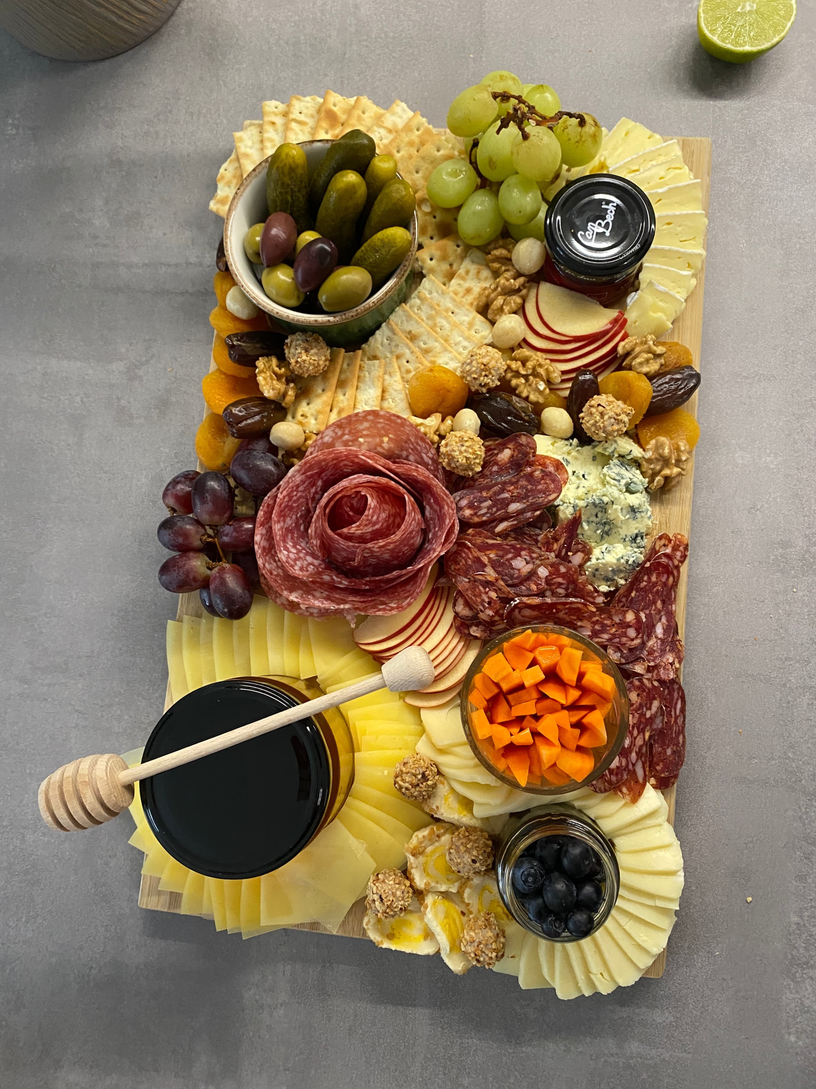 Party Cheese Charcuterie Board Recipe Image