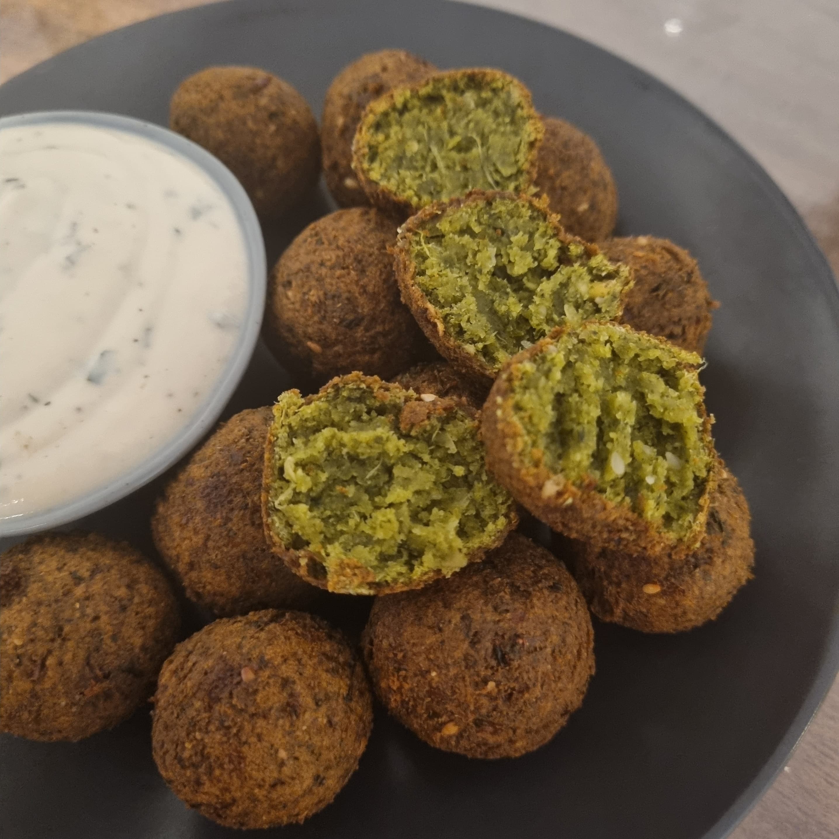Authentic Crispy Falafel Traditional Style Recipe Image