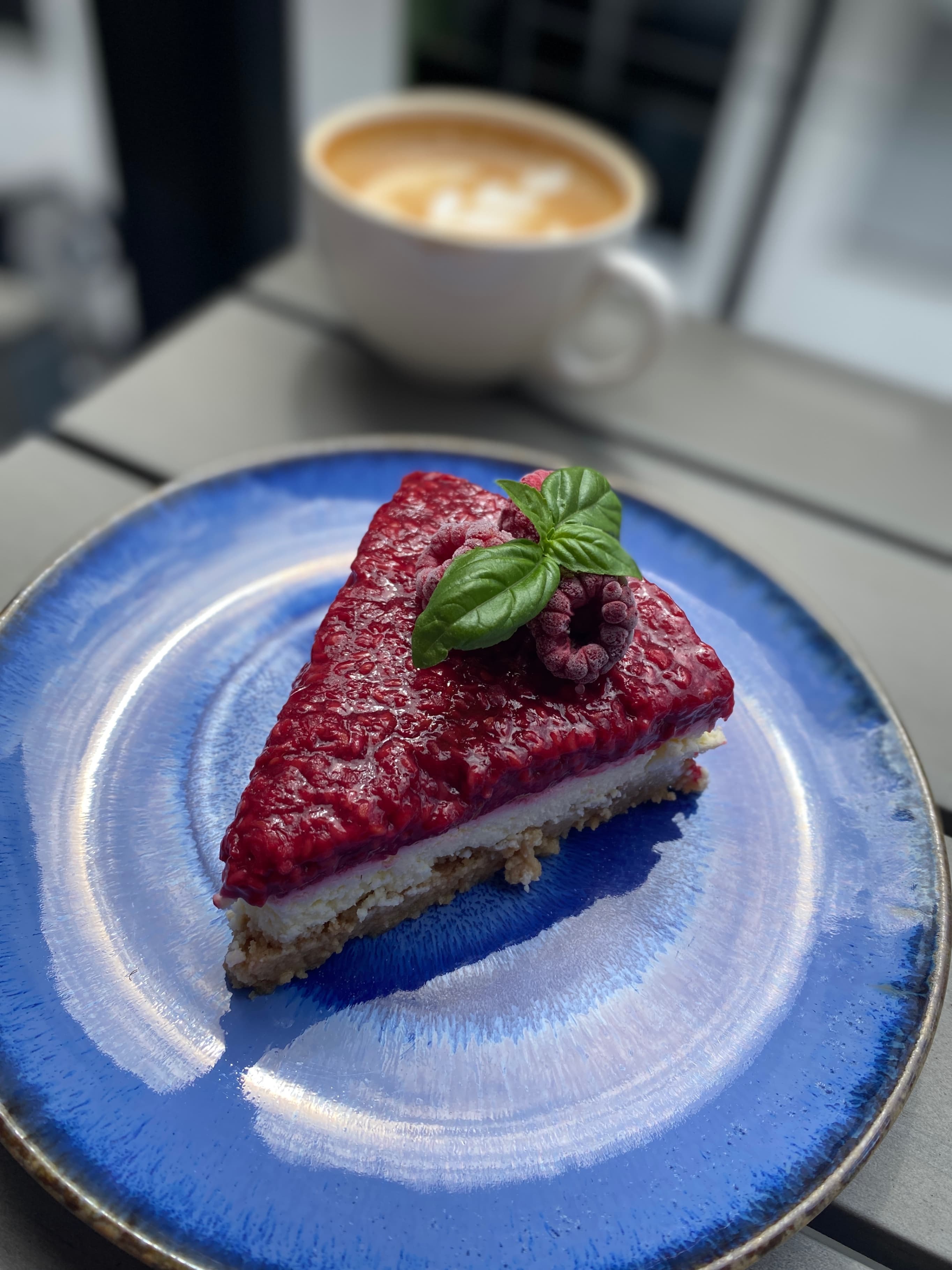 Quick Raspberry Cheesecake Recipe Image