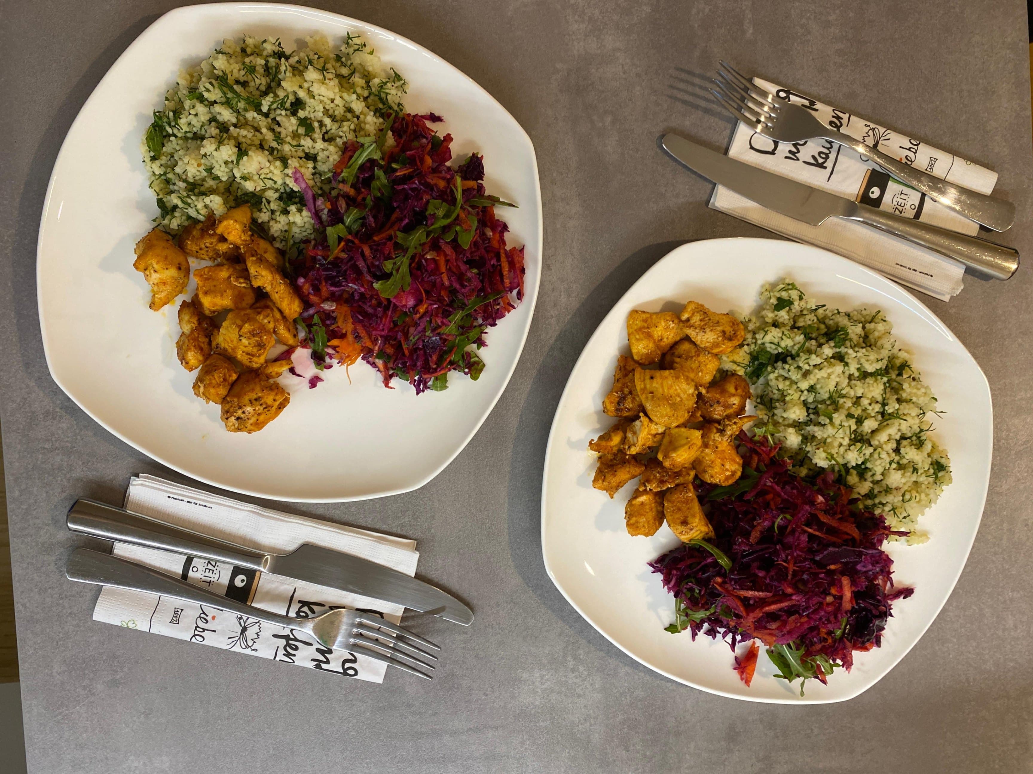 Sumac Chicken with Herb Couscous Recipe Image