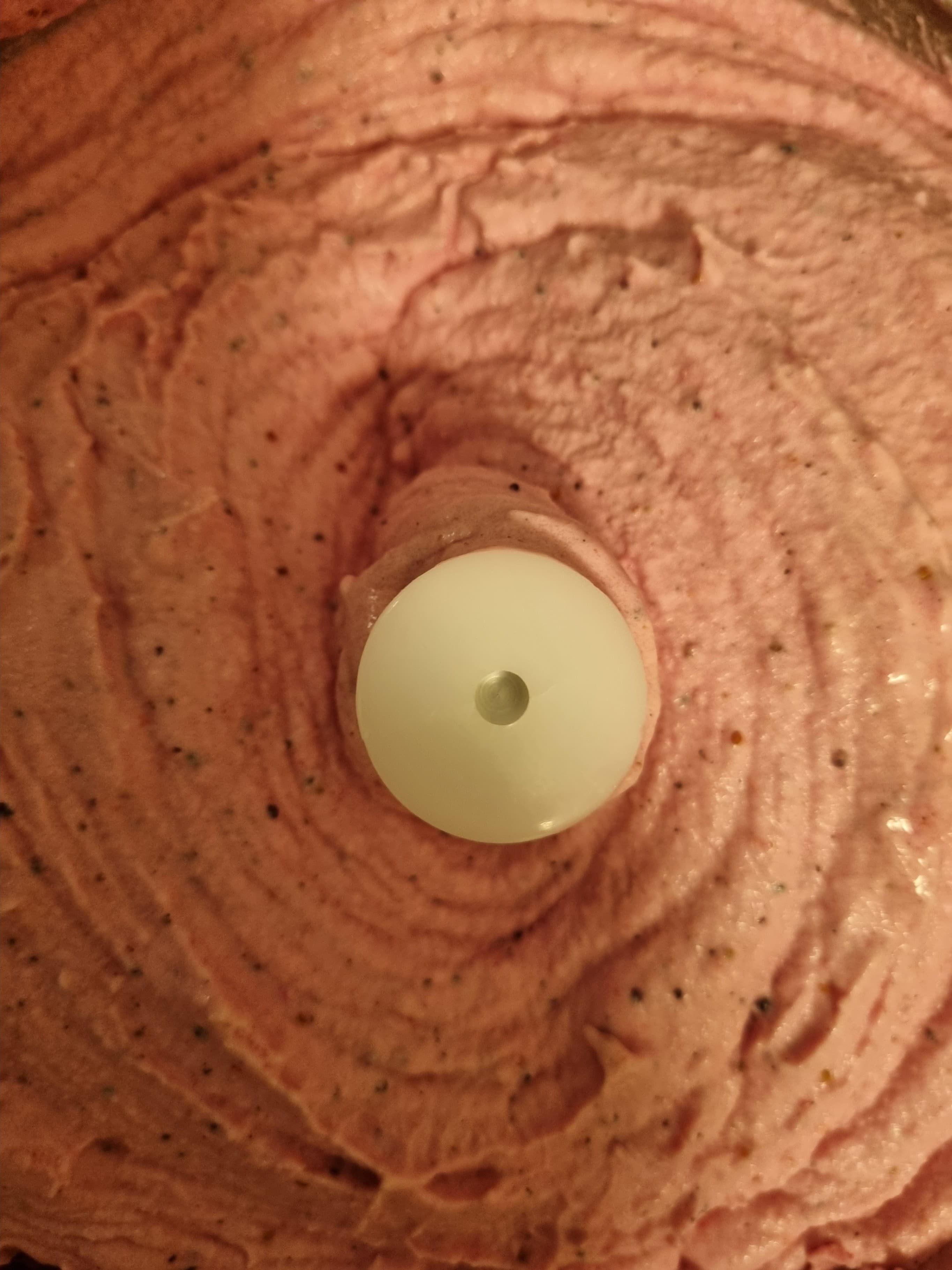 Dragon Fruit Strawberry Cream Ice Cream Recipe Image