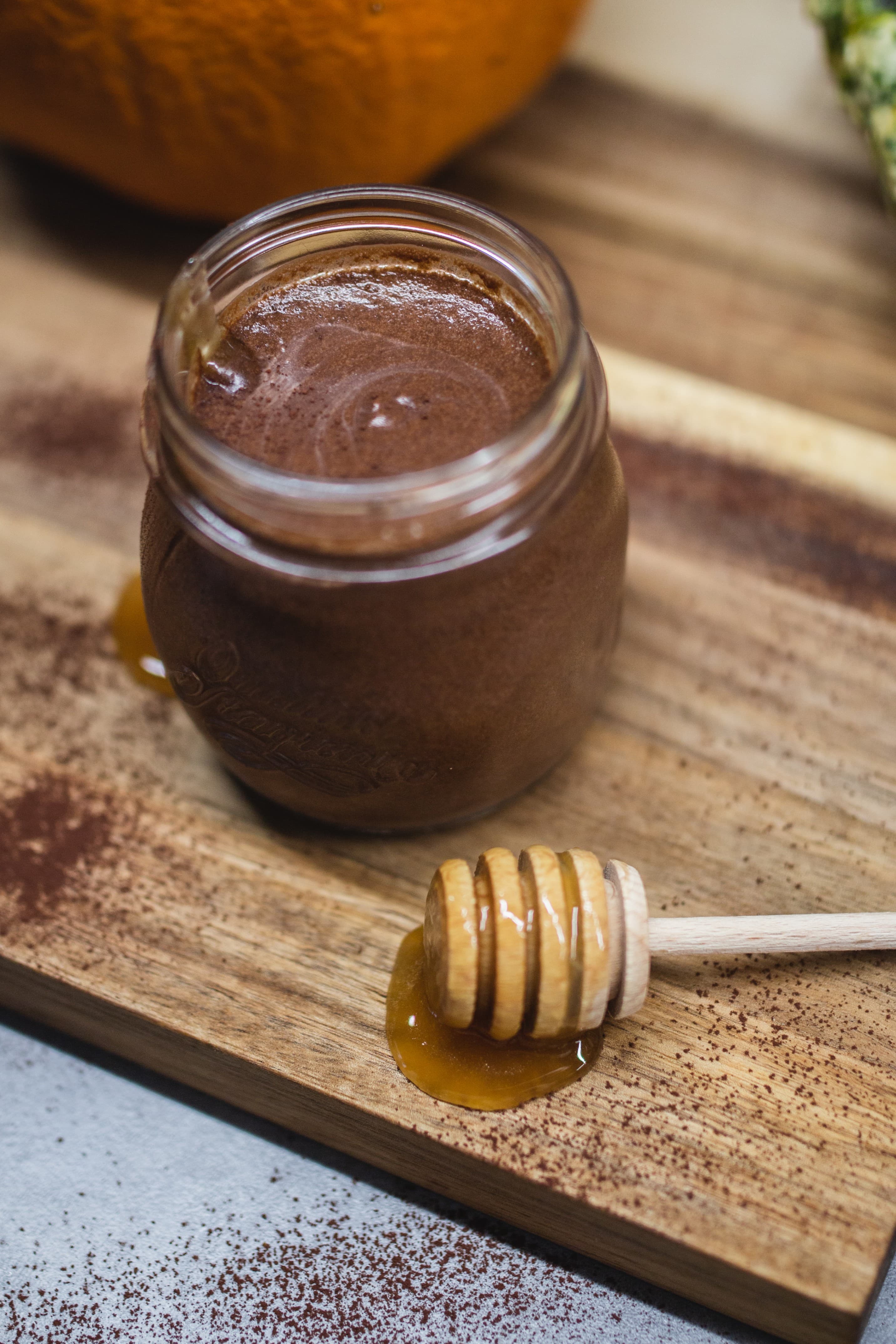 Pumpkin Cocoa Mousse Recipe Image