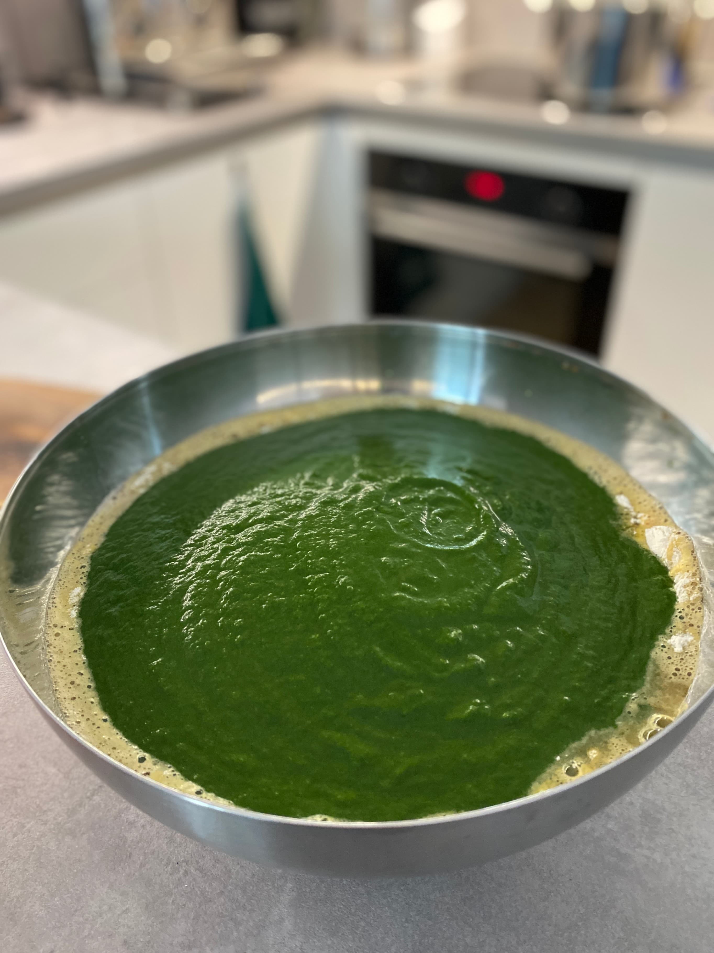 Spätzle aux épinards protéinés (sans lait) Recipe Image