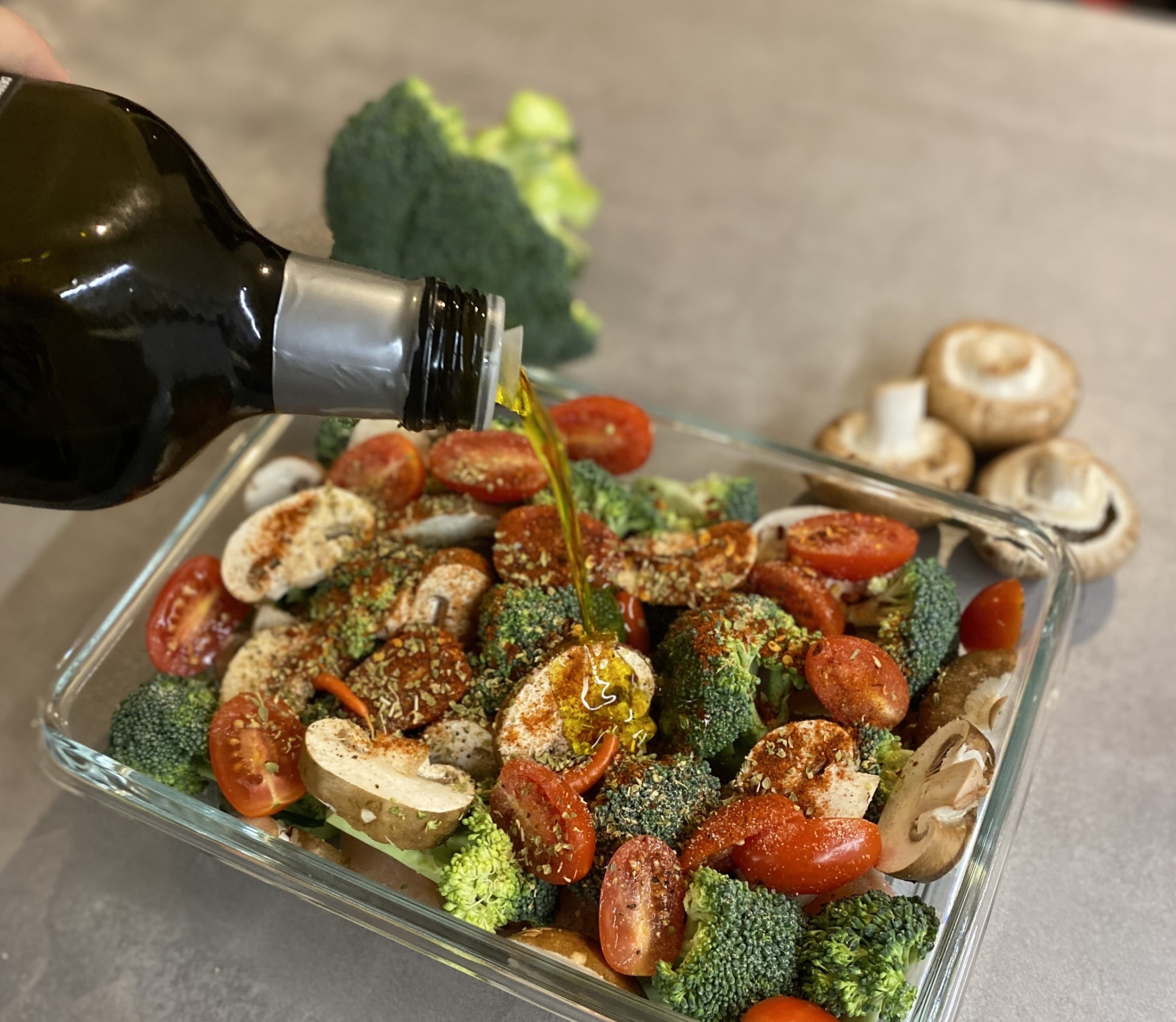 One Tray Chicken and Broccoli Bake Recipe Image