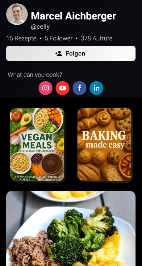 your profile is your business card image