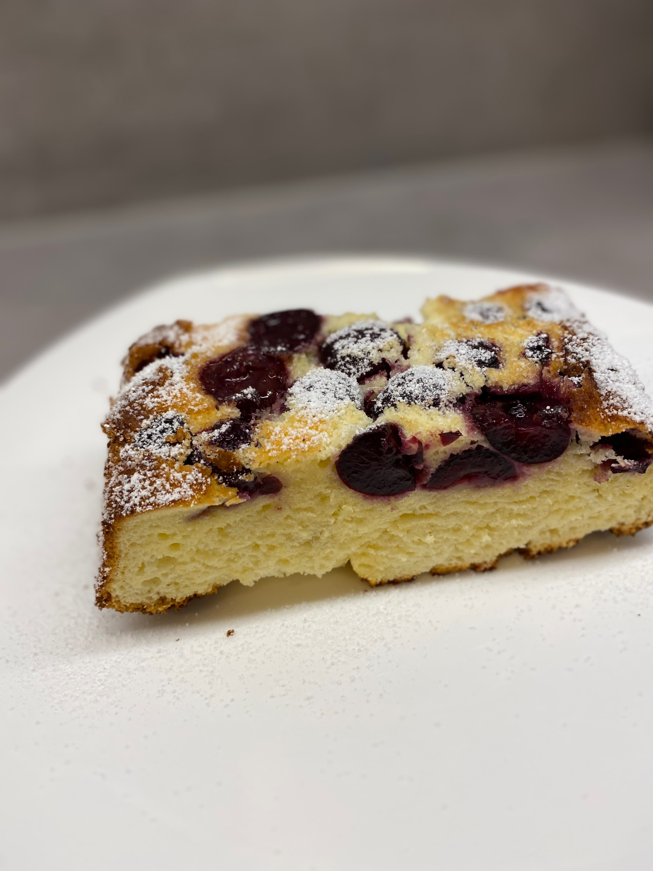 Fluffy Cherry Cake Recipe Image