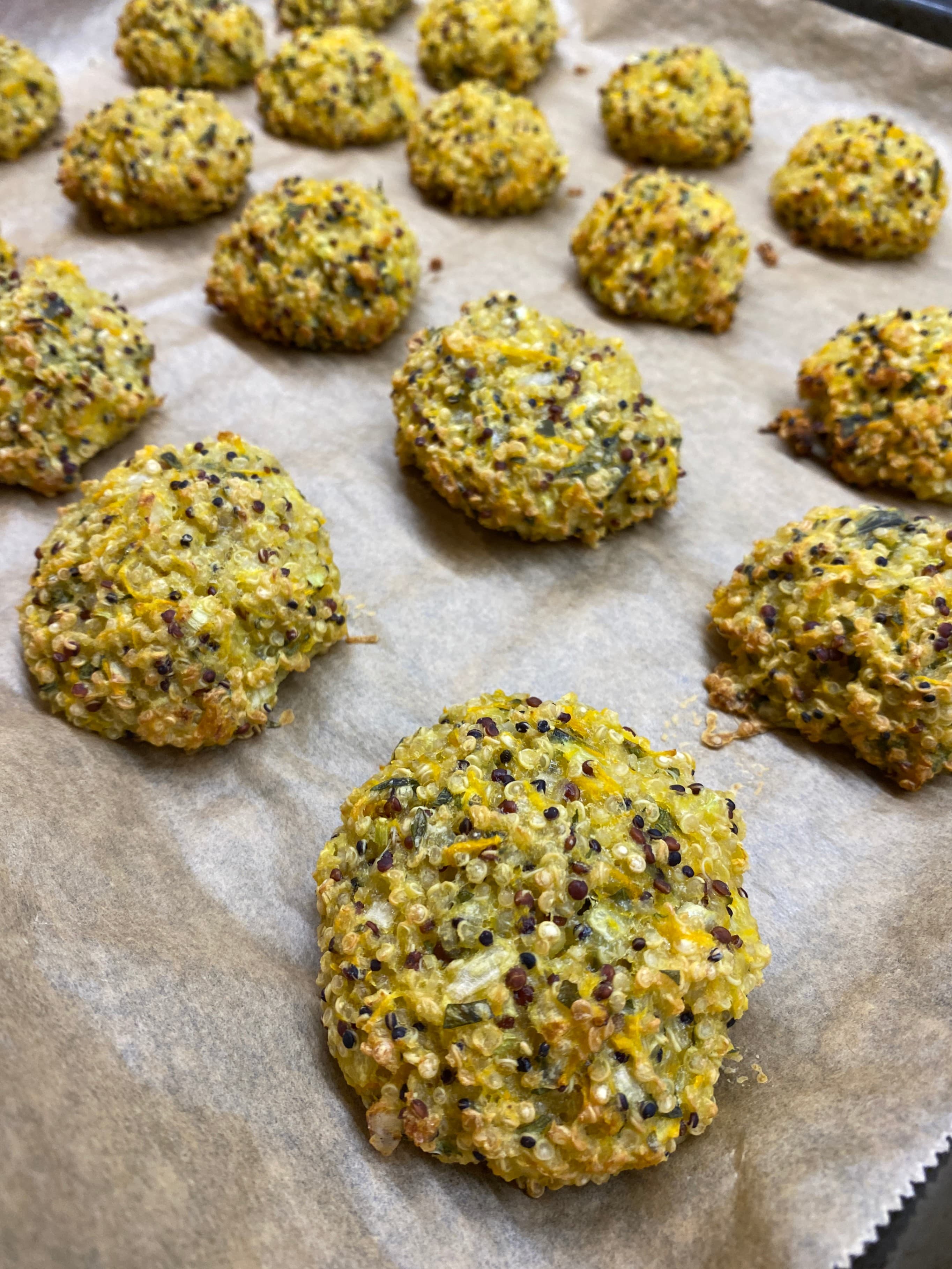 Quinoa Balls with Veggies Recipe Image