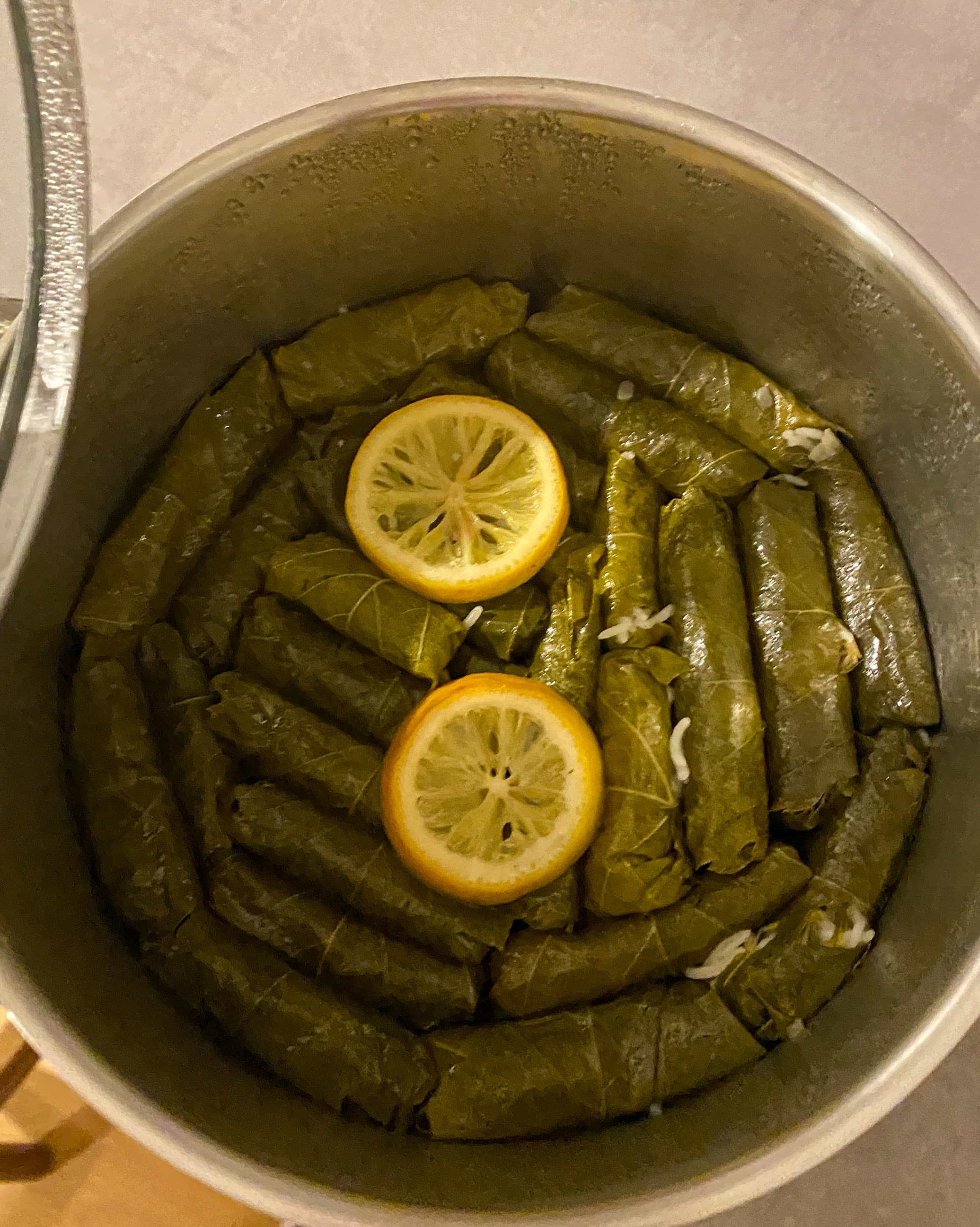 Vine Leaf Dolma/Sarma with Rice Recipe Image