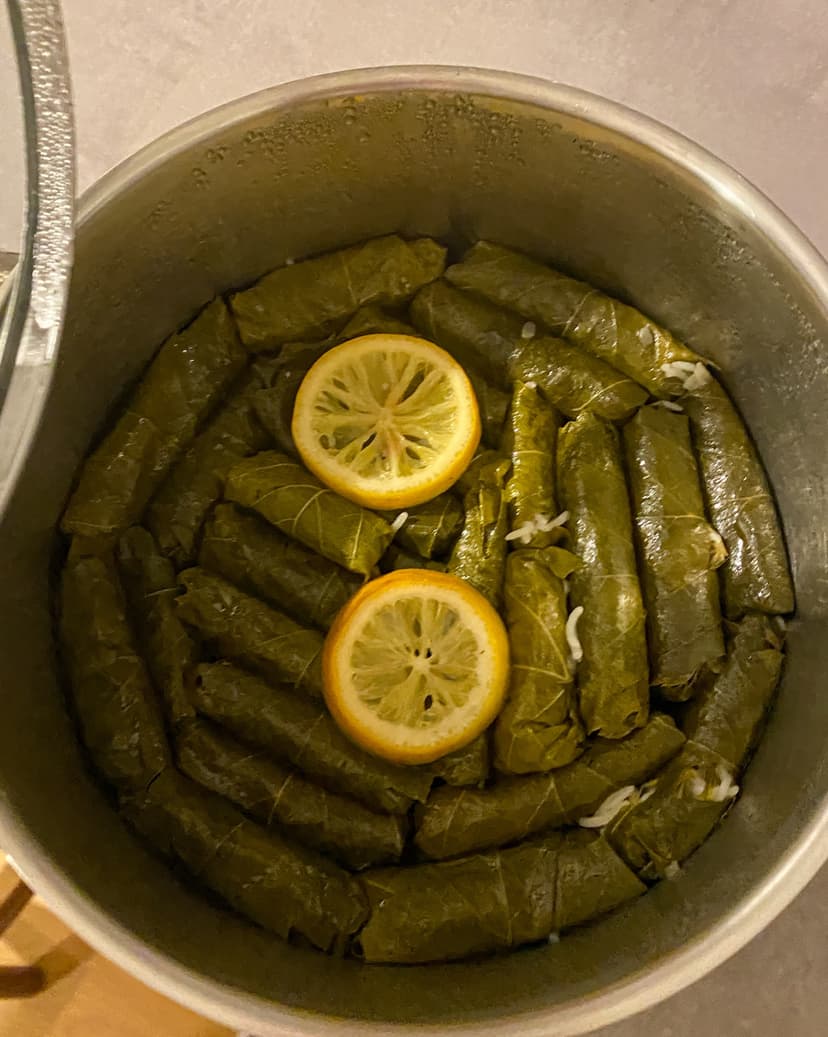 Vine Leaf Dolma/Sarma with Rice Rocely Recipe