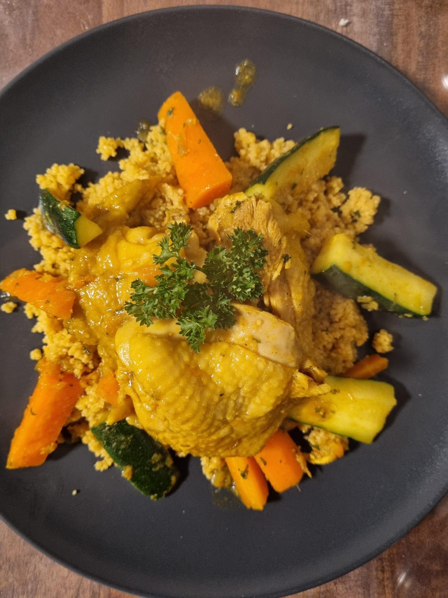 Receta de Rocely de Cuscús con Pollo y Verduras