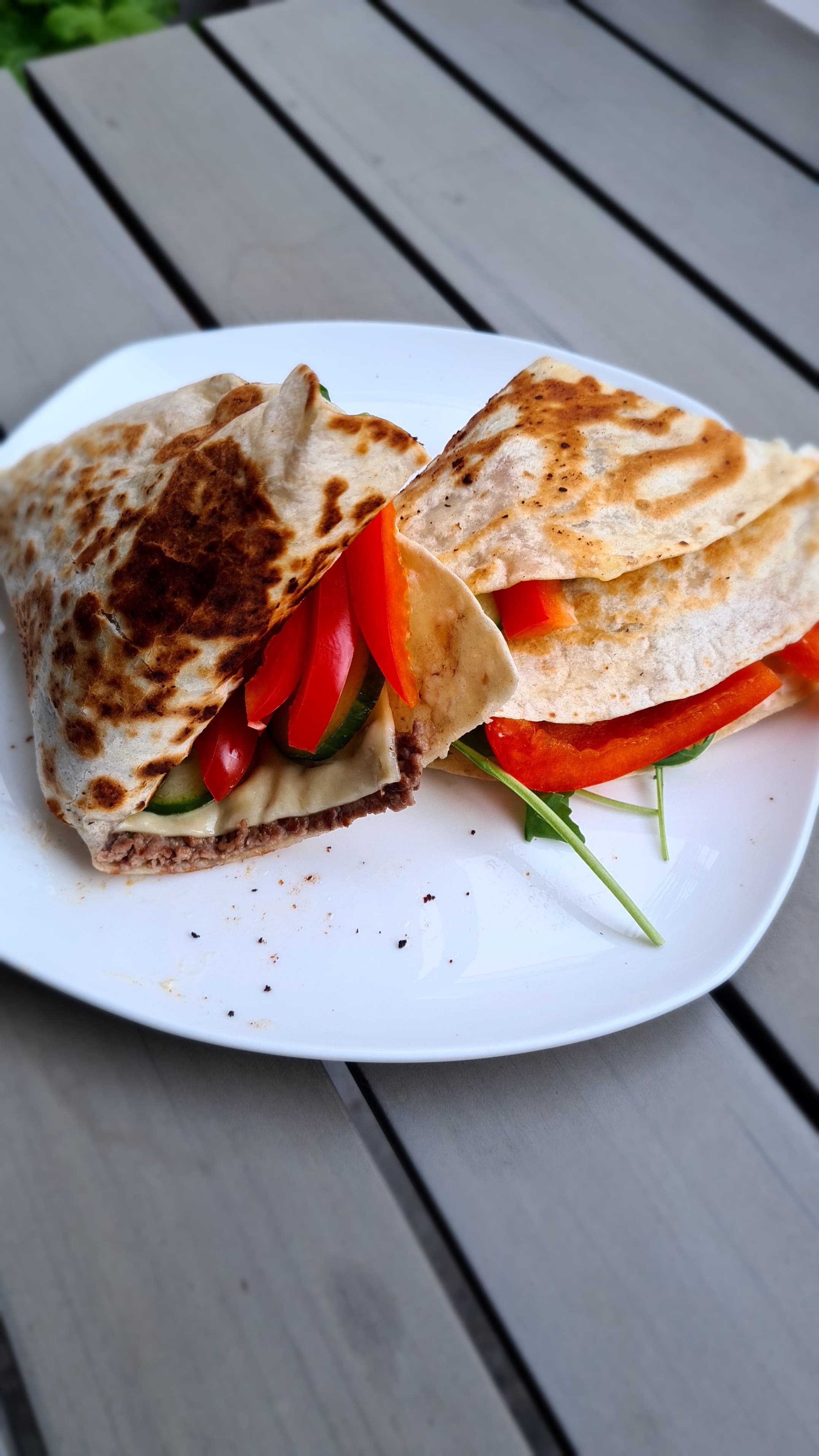 Easy Wrap Sandwich Recipe Image