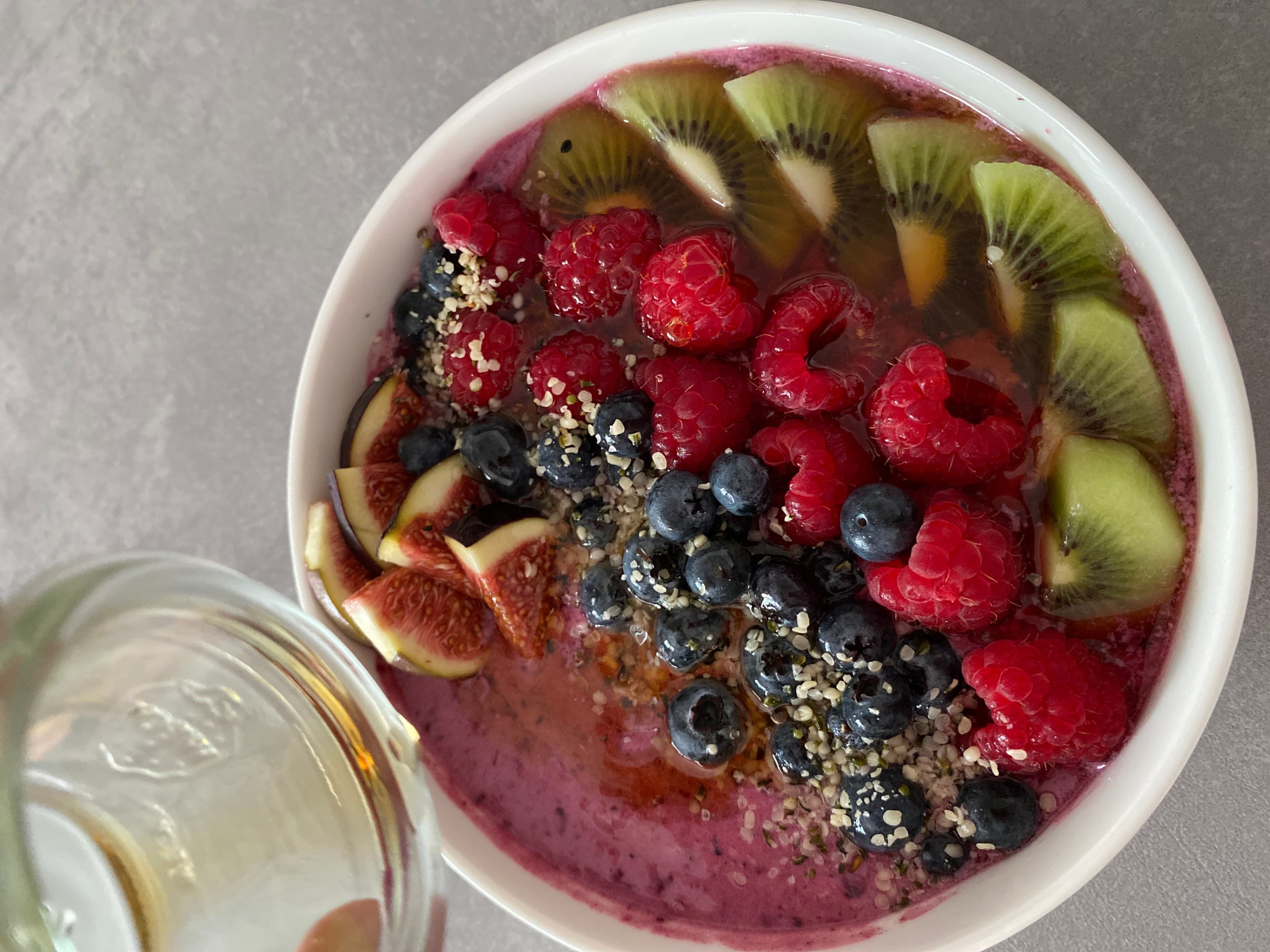 Fruits Smoothie Bowl Recipe Image