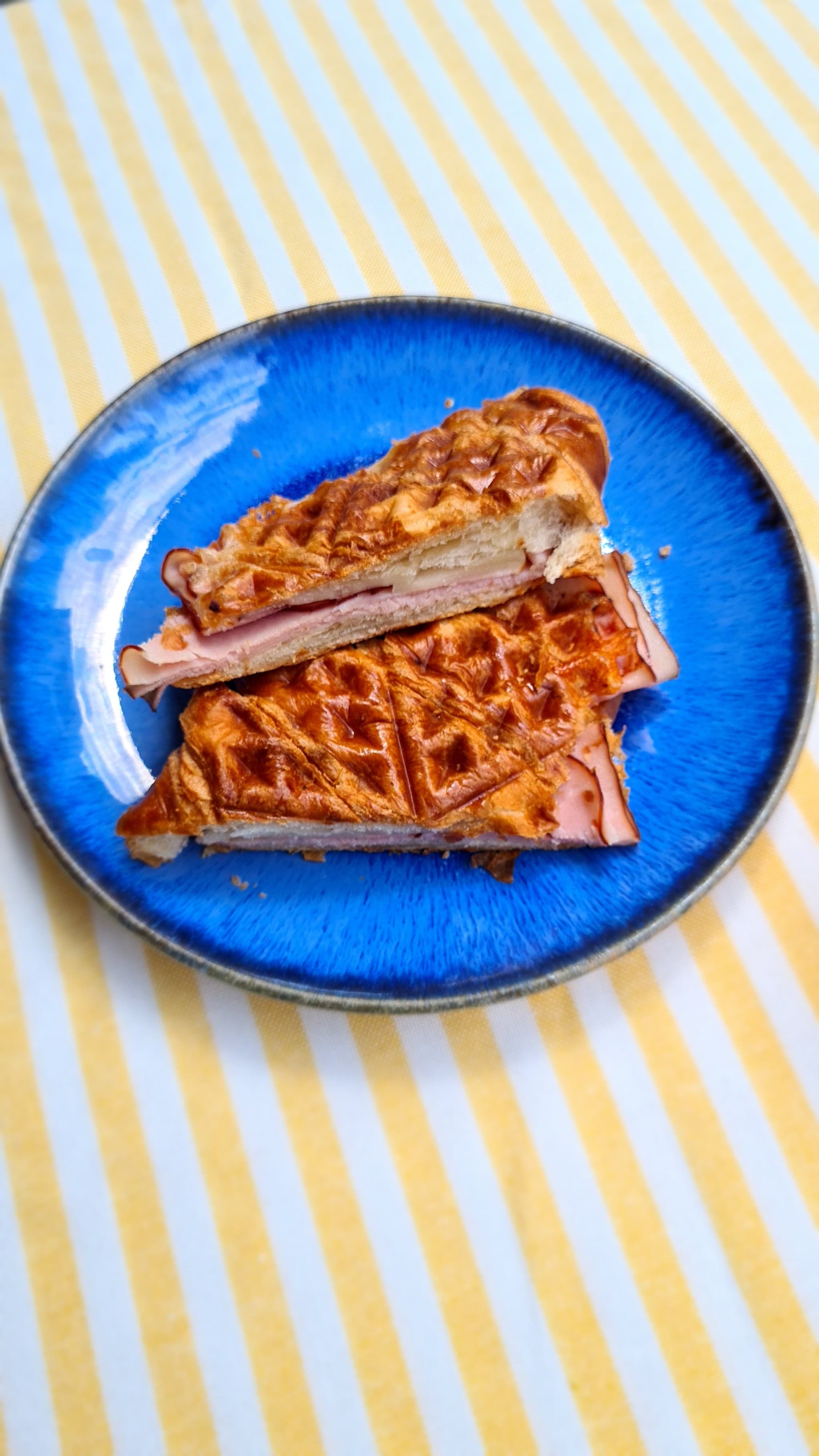 Ham & Cheese Croissant Recipe Image