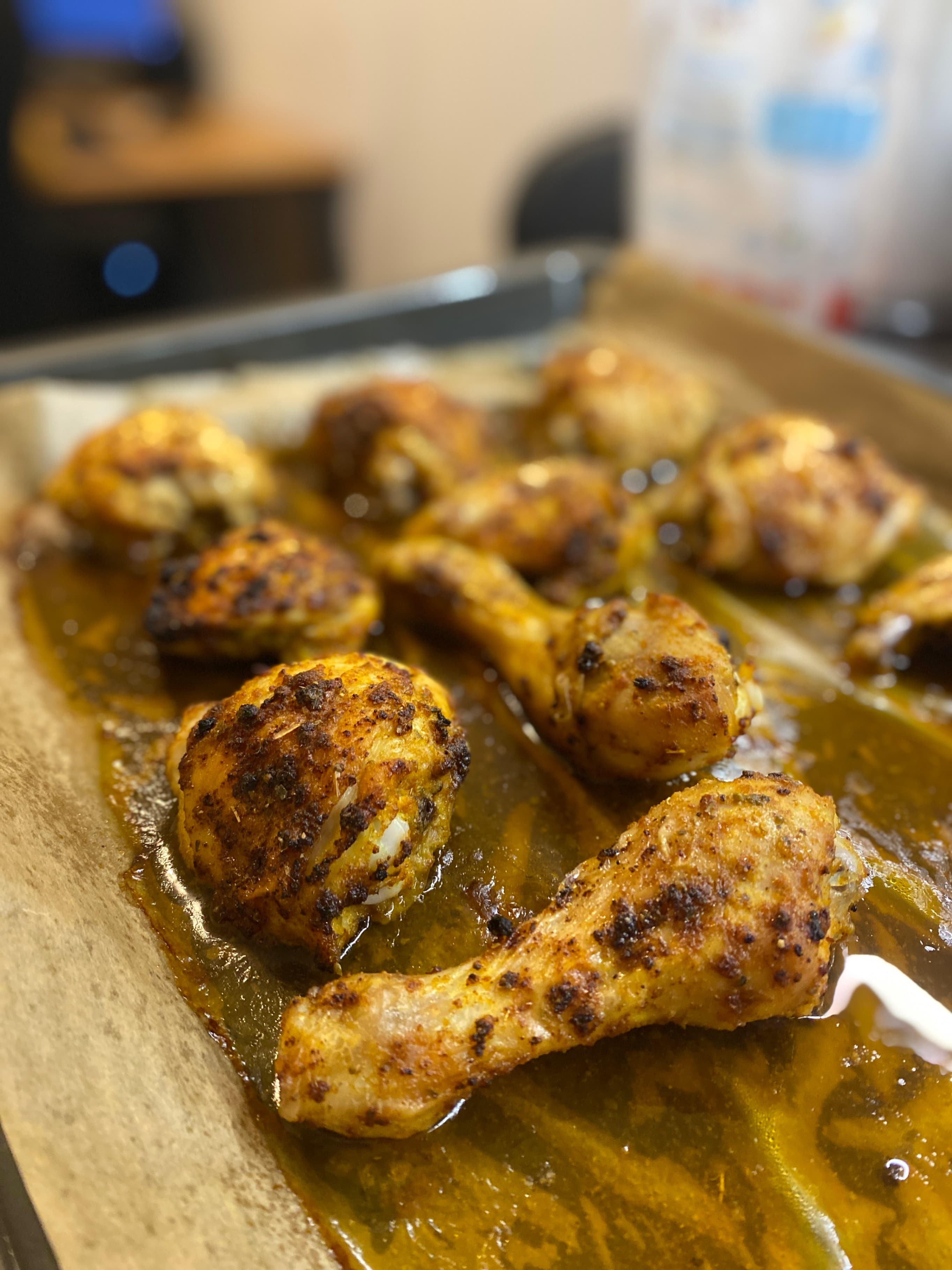 Spicy Oven-Baked Chicken Recipe Image