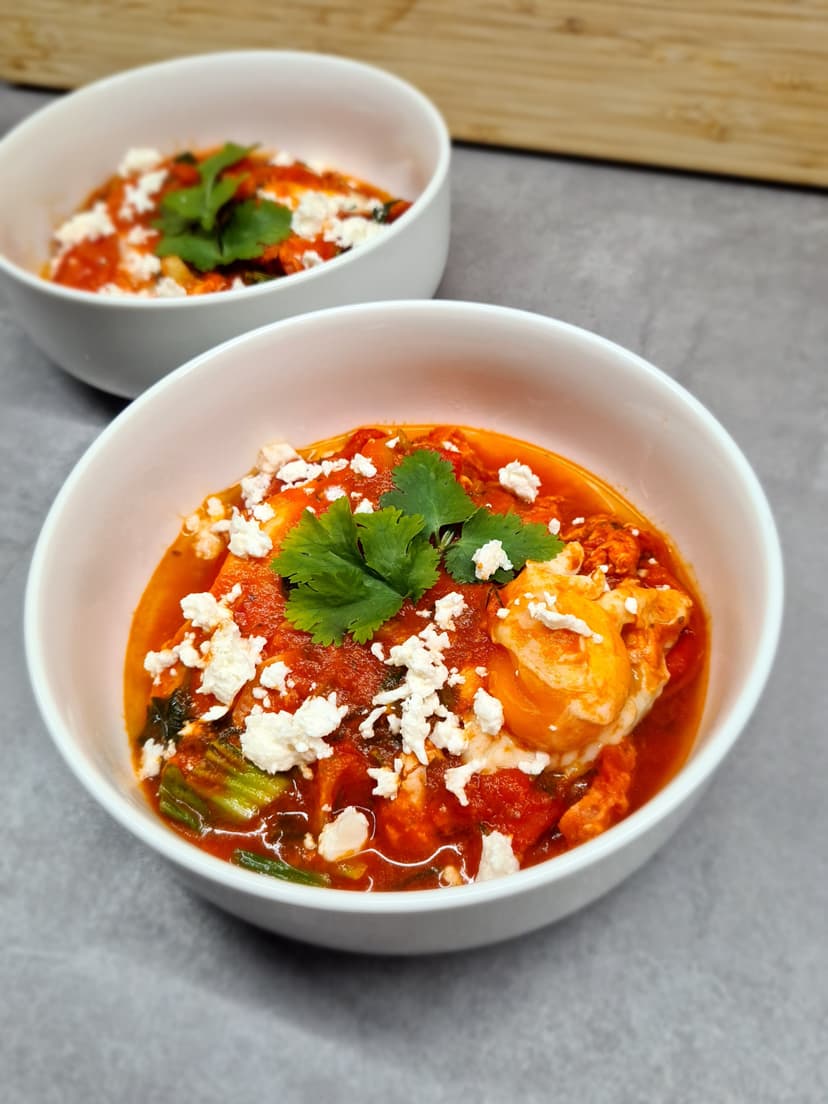 Bärlauch-Shakshuka Rocely Rezept